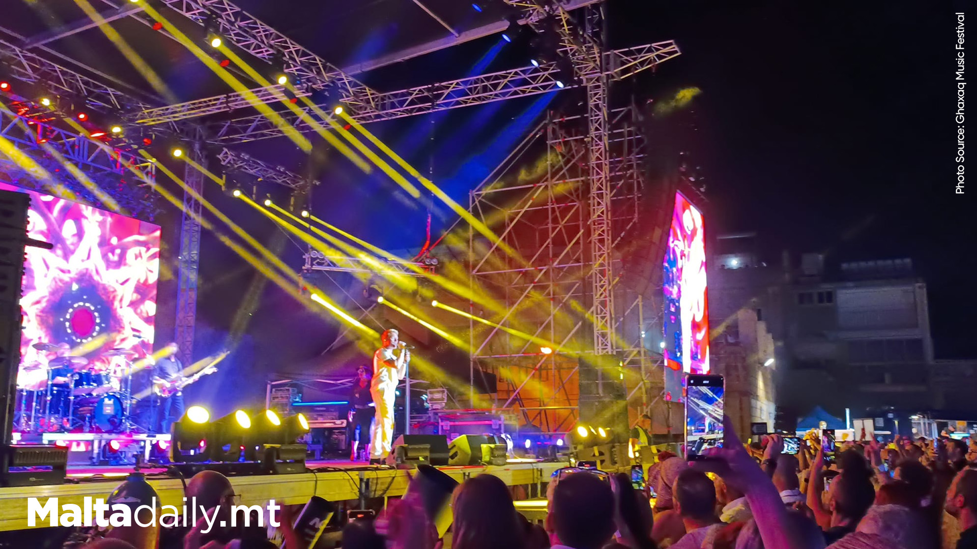 Thousands attend Ronan Keating's Ghaxaq Music Festival Performance