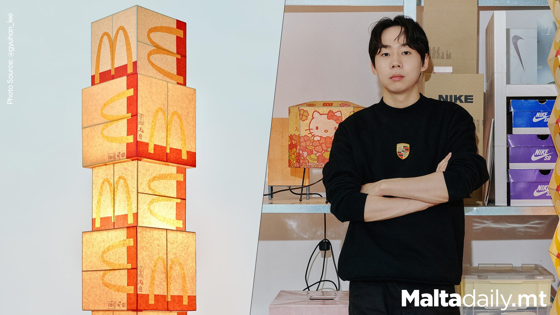 Korean Designer Upcycles Nike and McDonalds Furniture