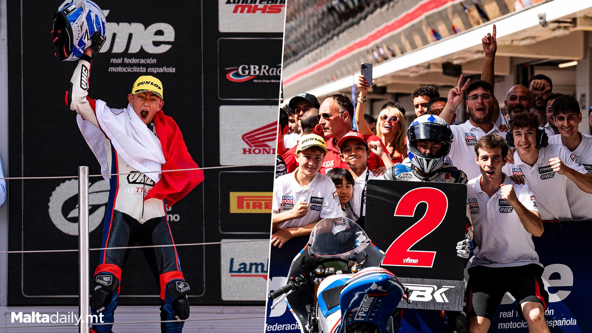 1st & 2nd Places For Maltese Motorcyclist Abroad