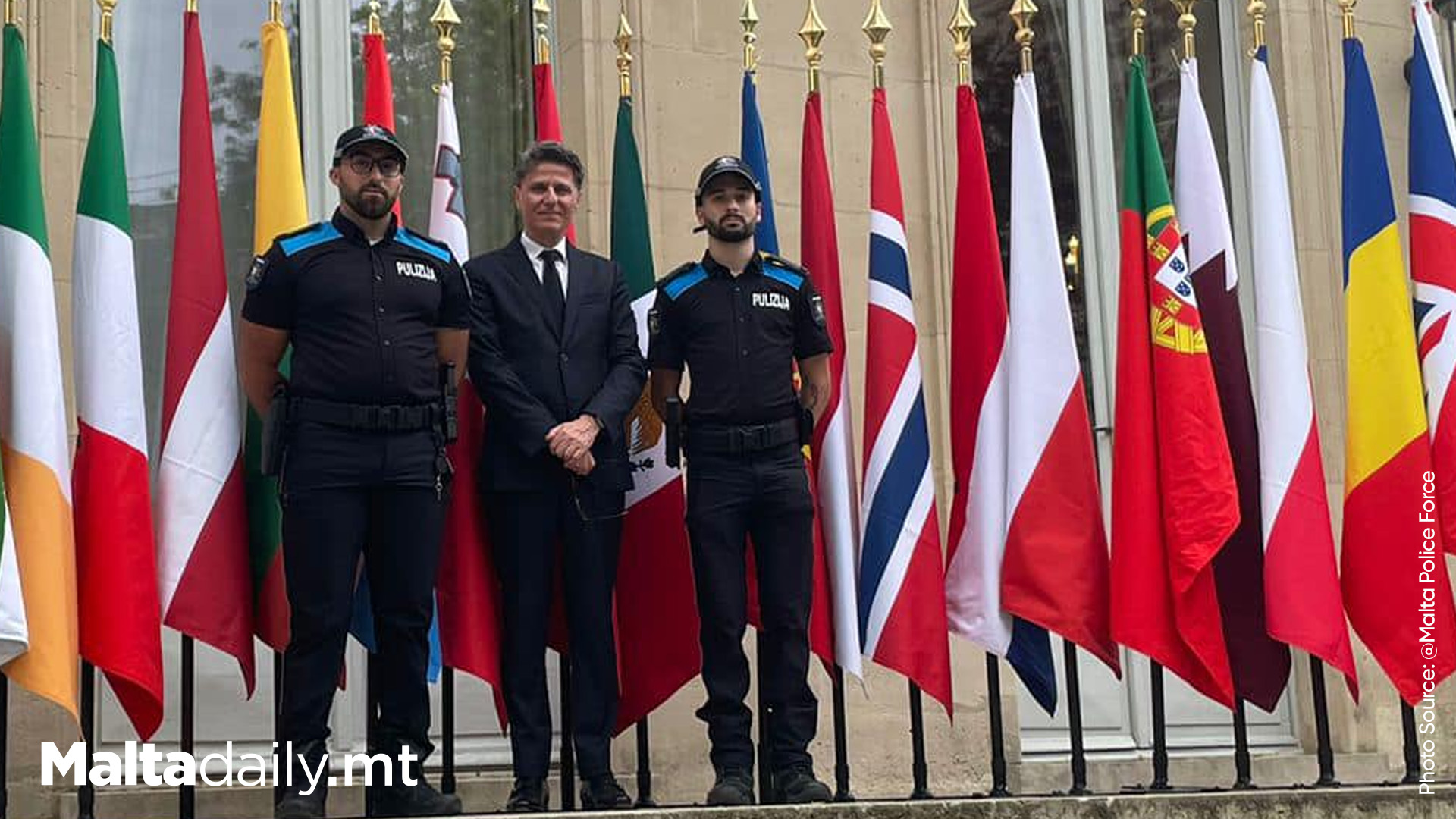 Two Maltese Police Officers Support Security in Paris Olympics