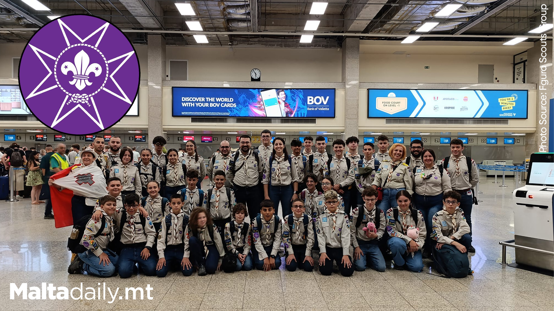 Fgura Scout Group Attends Essex International Jamboree