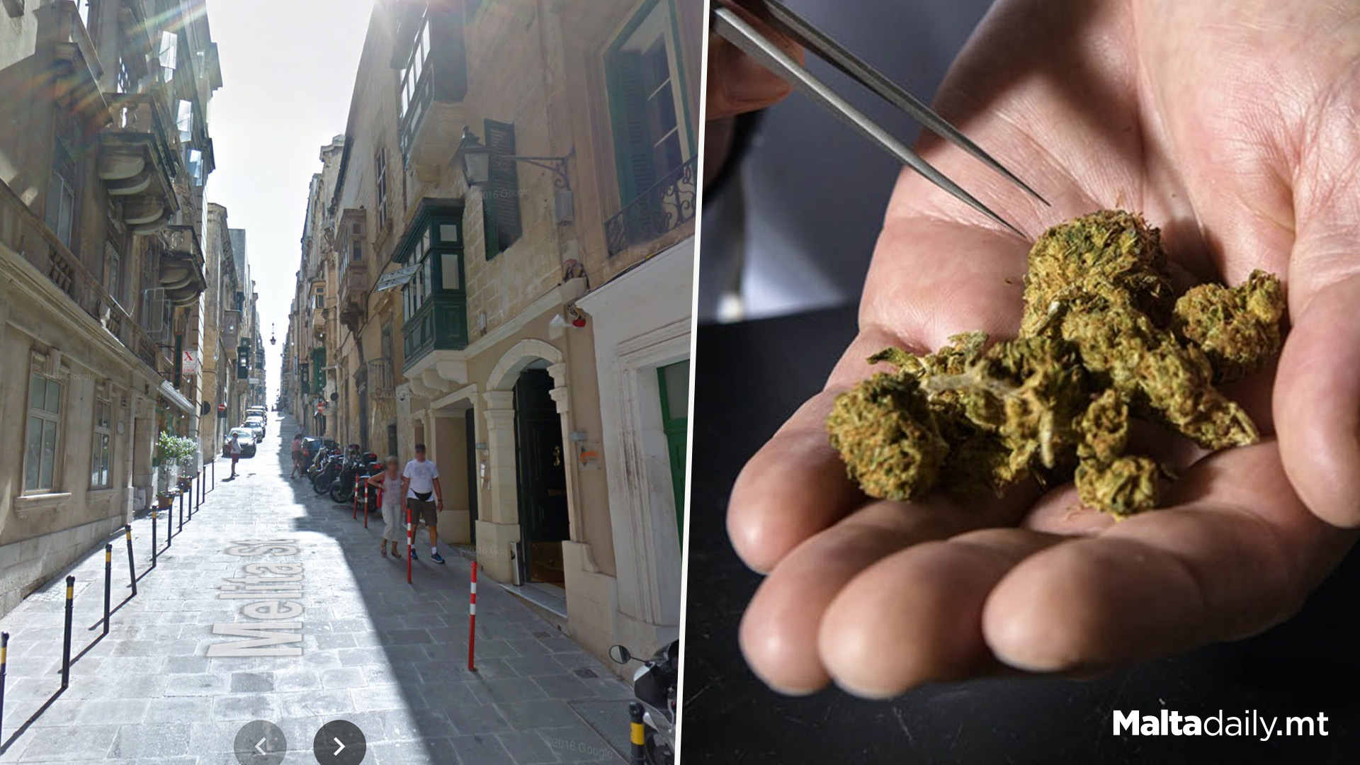 Man Arrested In Valletta For Possessing Over 90 Grams Of Cannabis