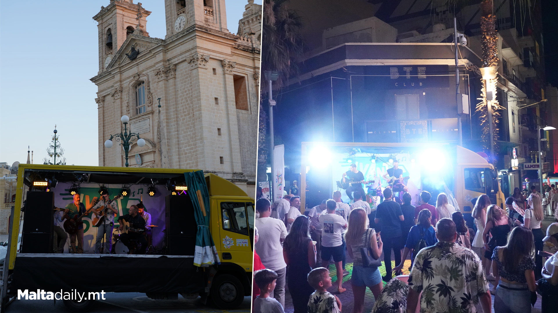 Malta’s 1st Ever Mobile Stage lVANt Successfully Wraps Up