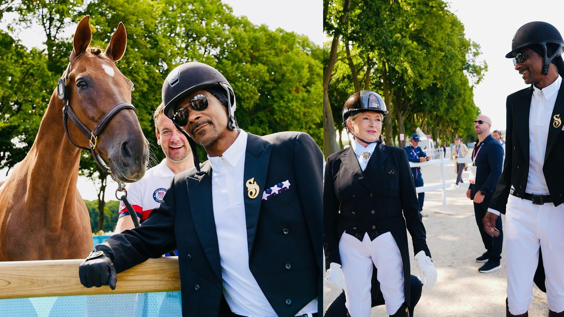 Snoop Dogg Goes Viral with Full Equestrian Fit at Olympics