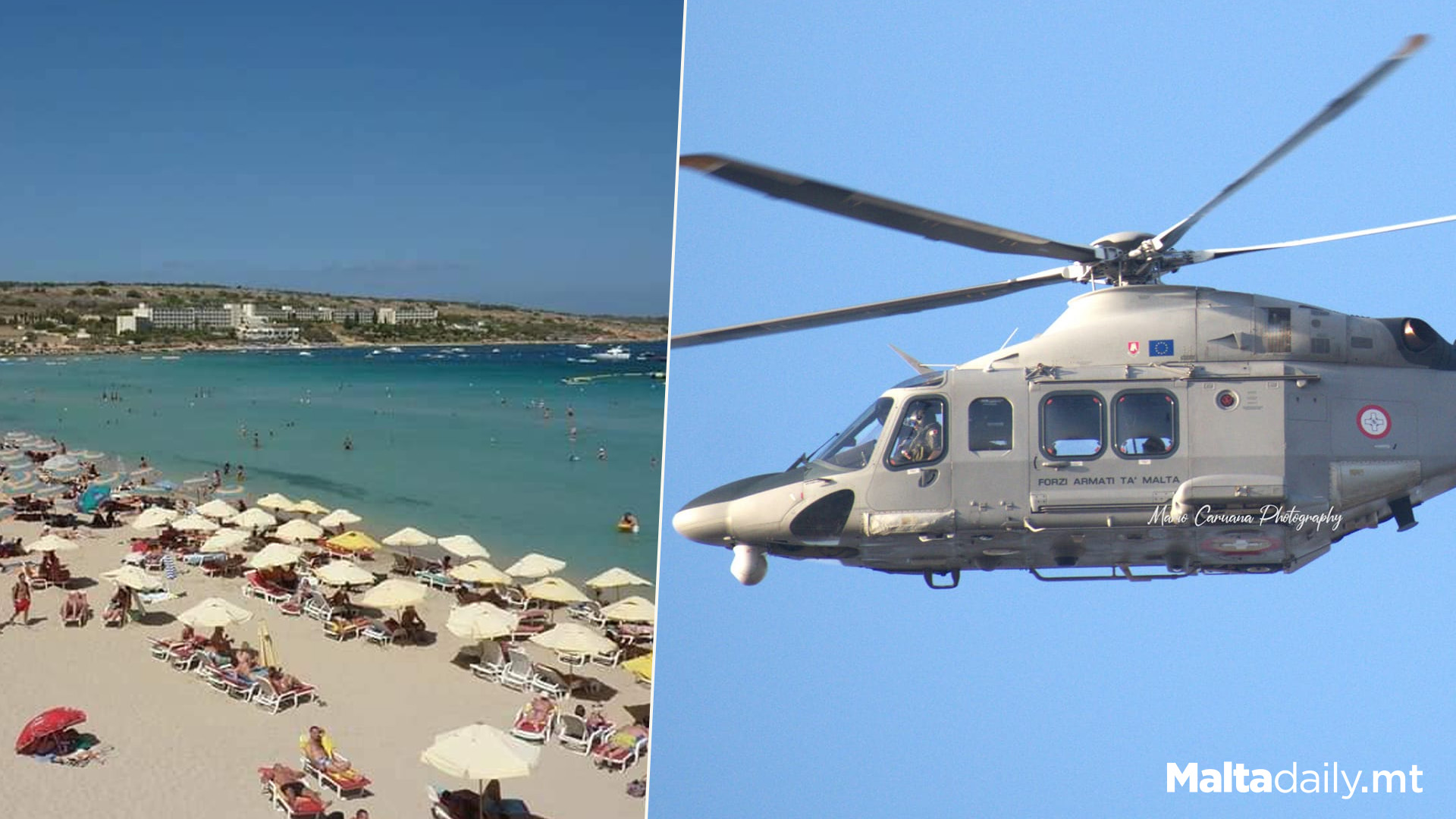 Search For Man Who Went Missing In Għadira Bay