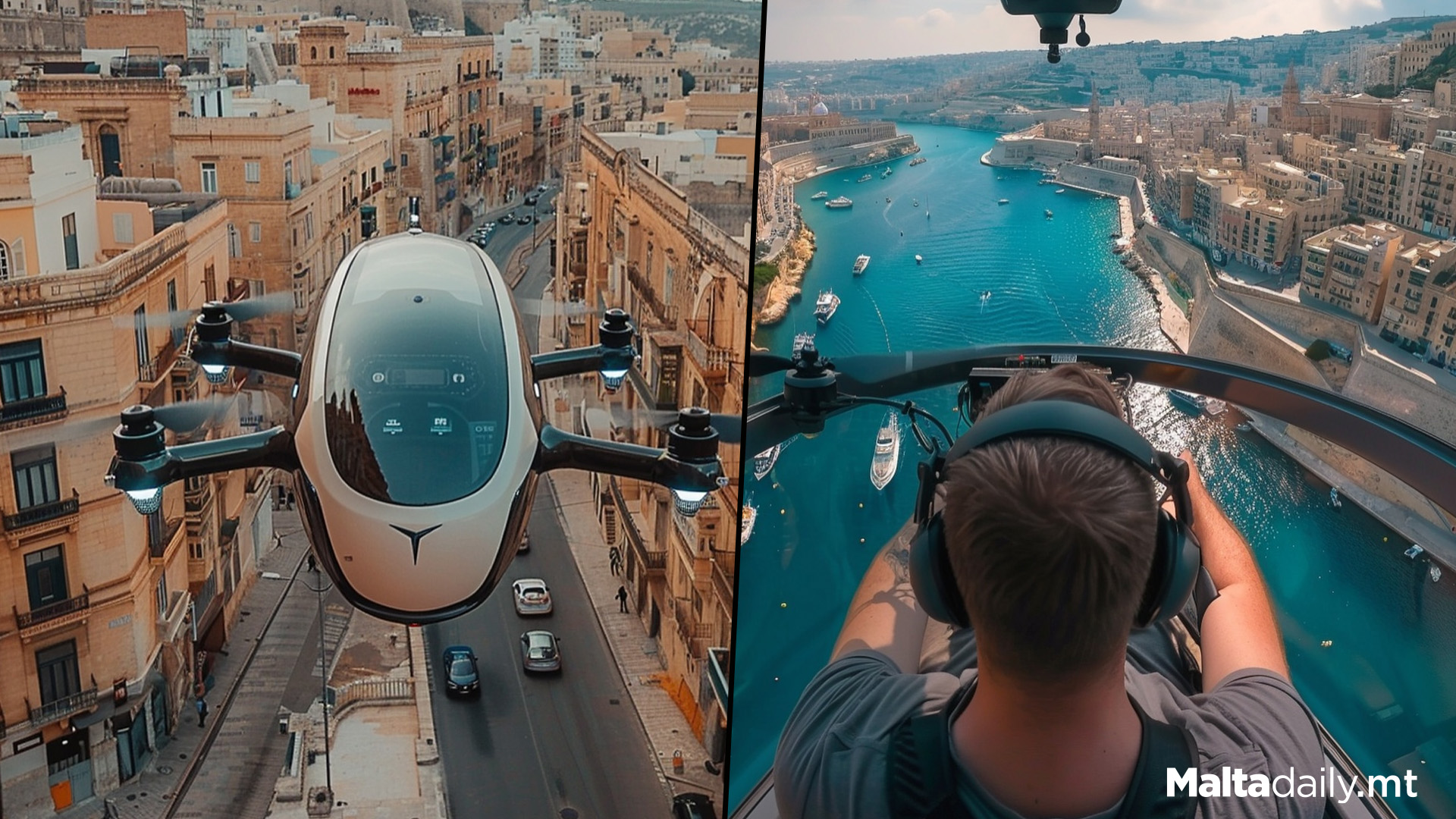 Malta.Ai Reimagines Urban Air Mobility With Drones