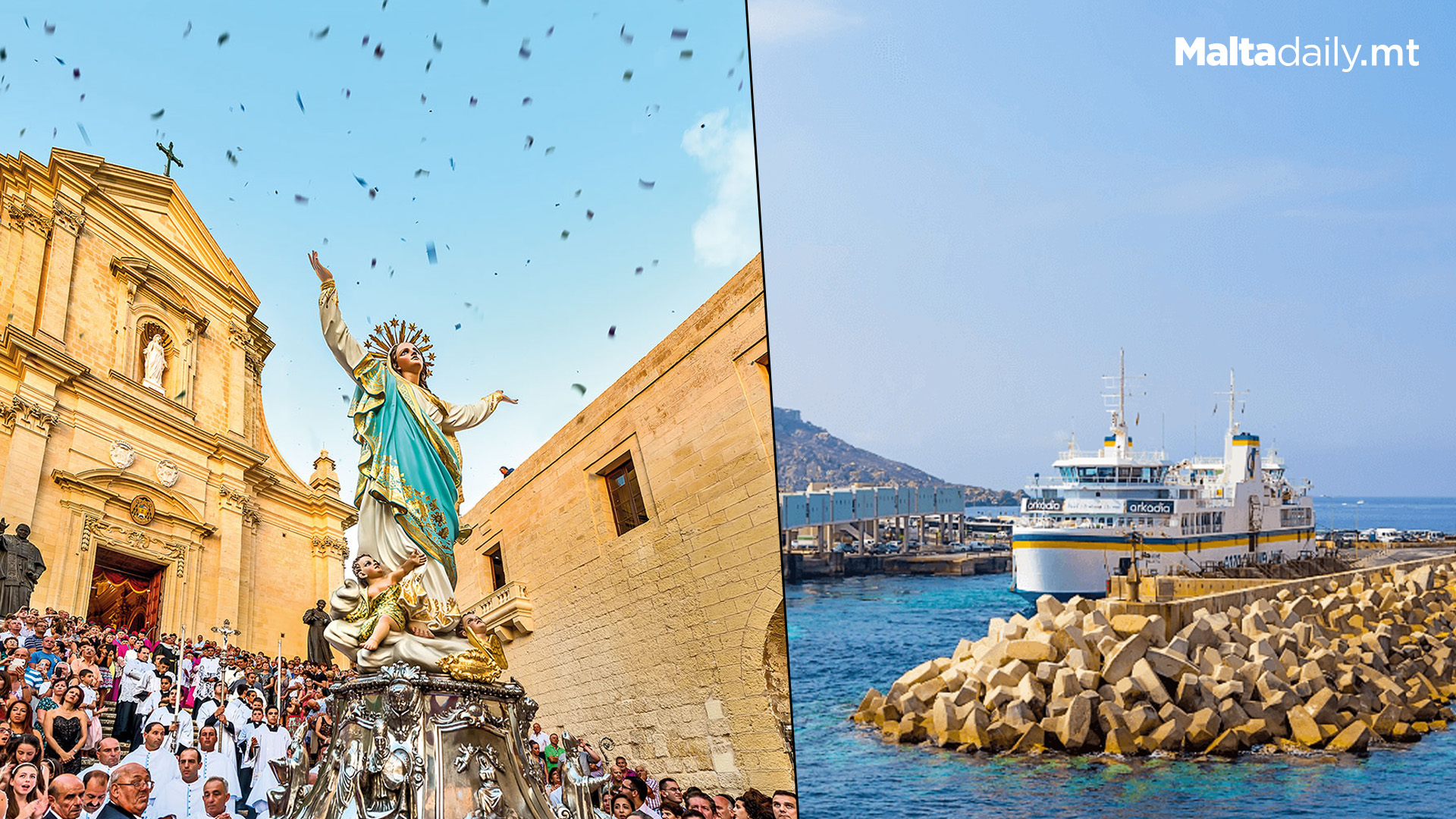 Over 135,000 People Travelled Between Malta, Gozo For Santa Marija Week