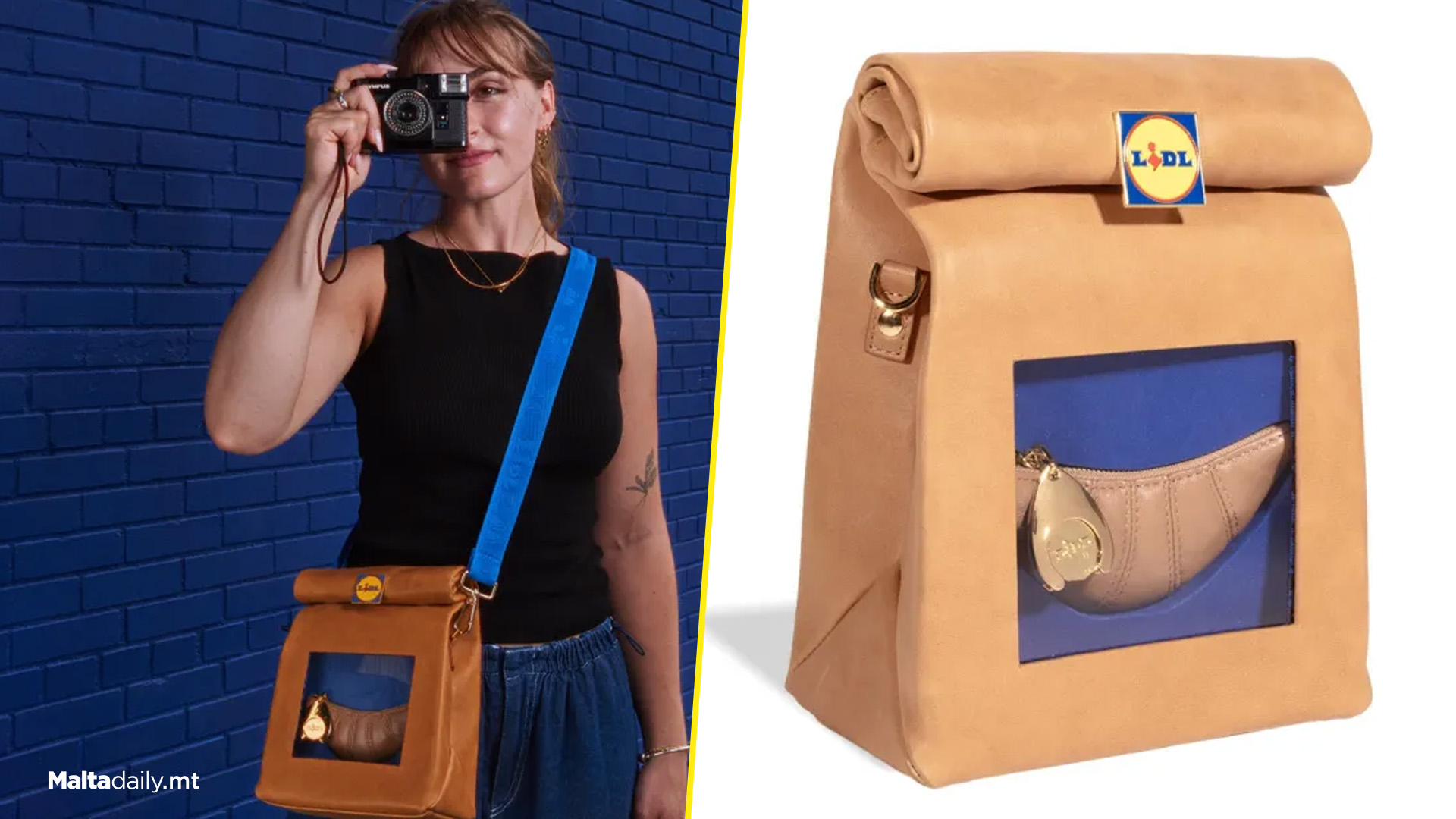 Lidl Unveils Quirky 'Croissant Bag'