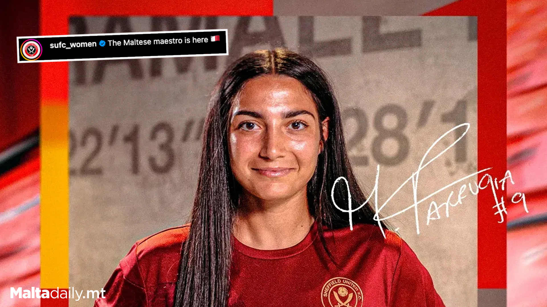 Maltese Maria Farrugia Signs With Sheffield United Women