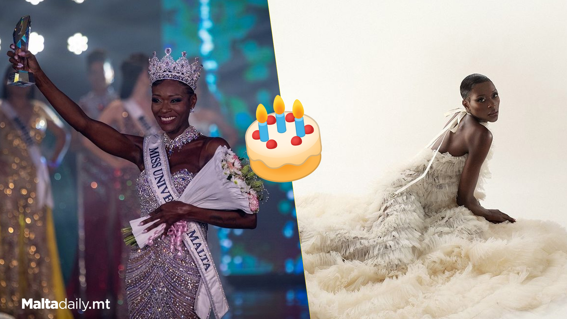 Miss Universe Malta Beatrice Njoya Turns 40