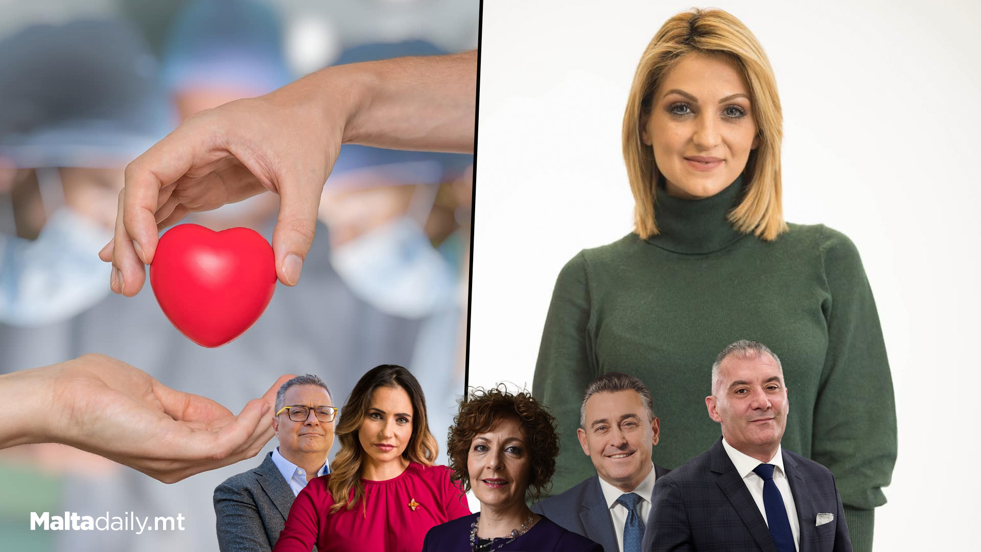 Lara Azzopardi Joined By Local Figures For World Transplant Day