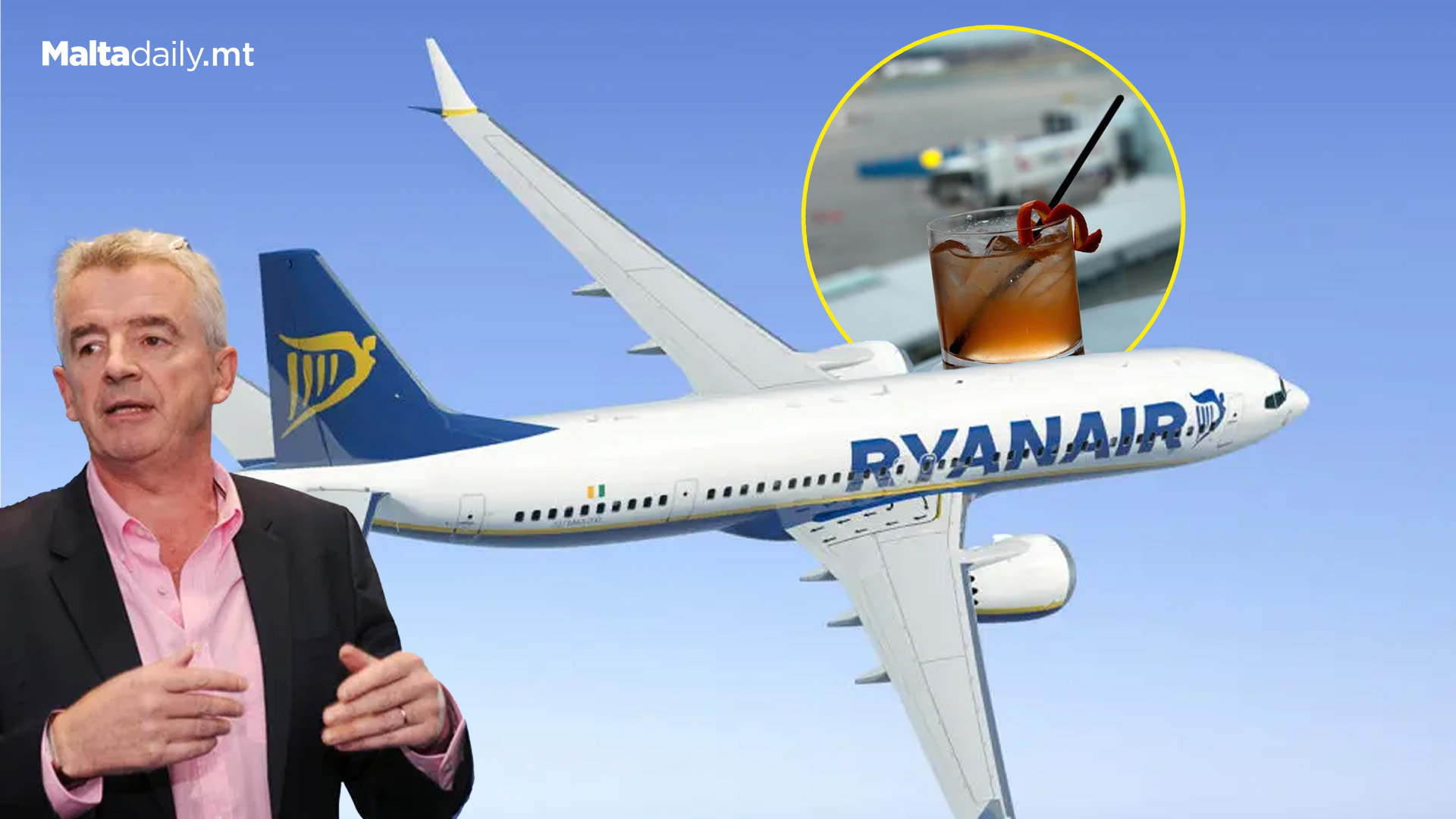 Ryanair Ceo Suggests 2 Drink Limit At Airports