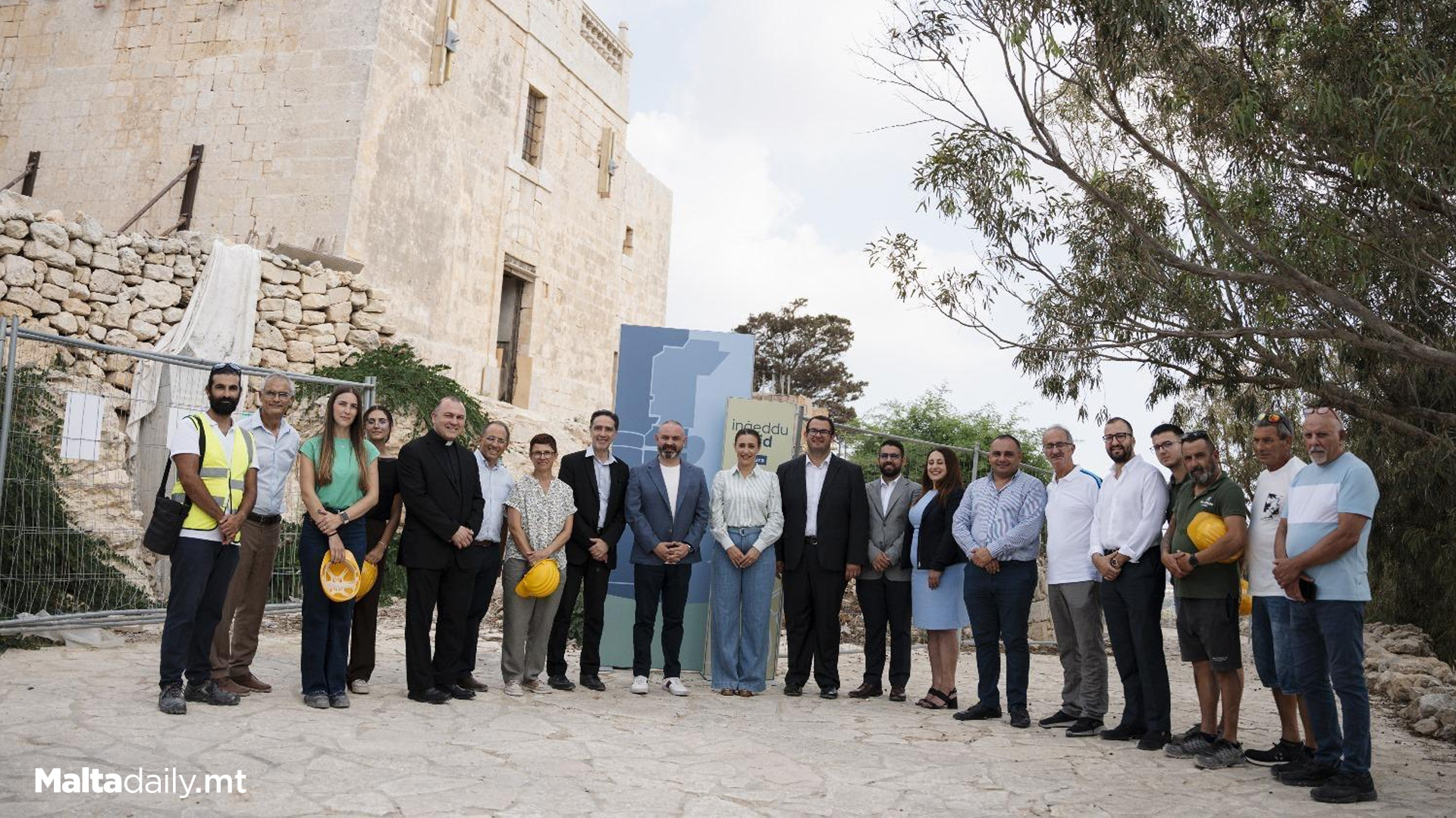 Restoration Work on Siġġiewi Church Of Annunciation Progressing