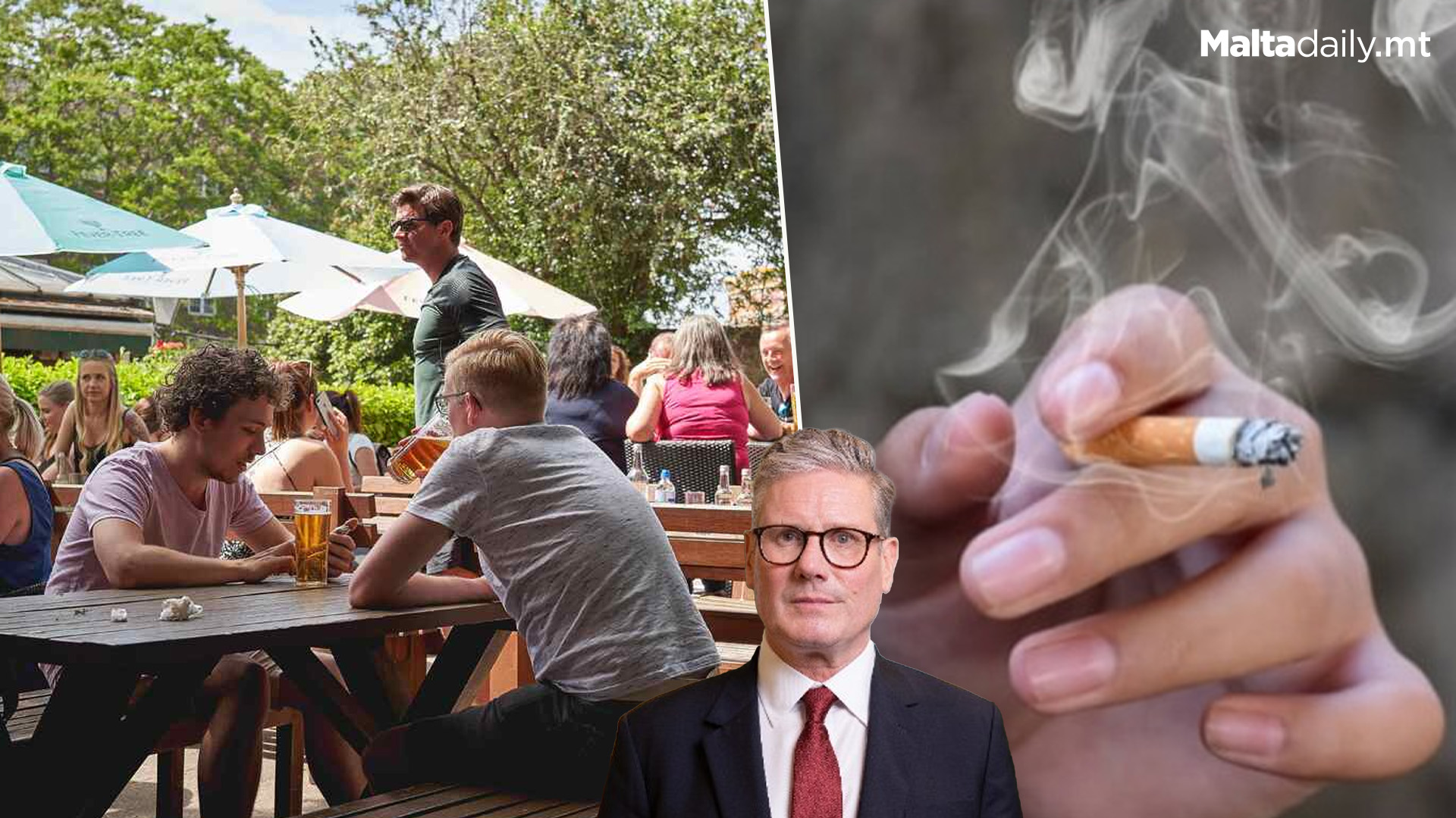 UK Considering Smoking Ban In Outdoor Restaurants, Pub Gardens