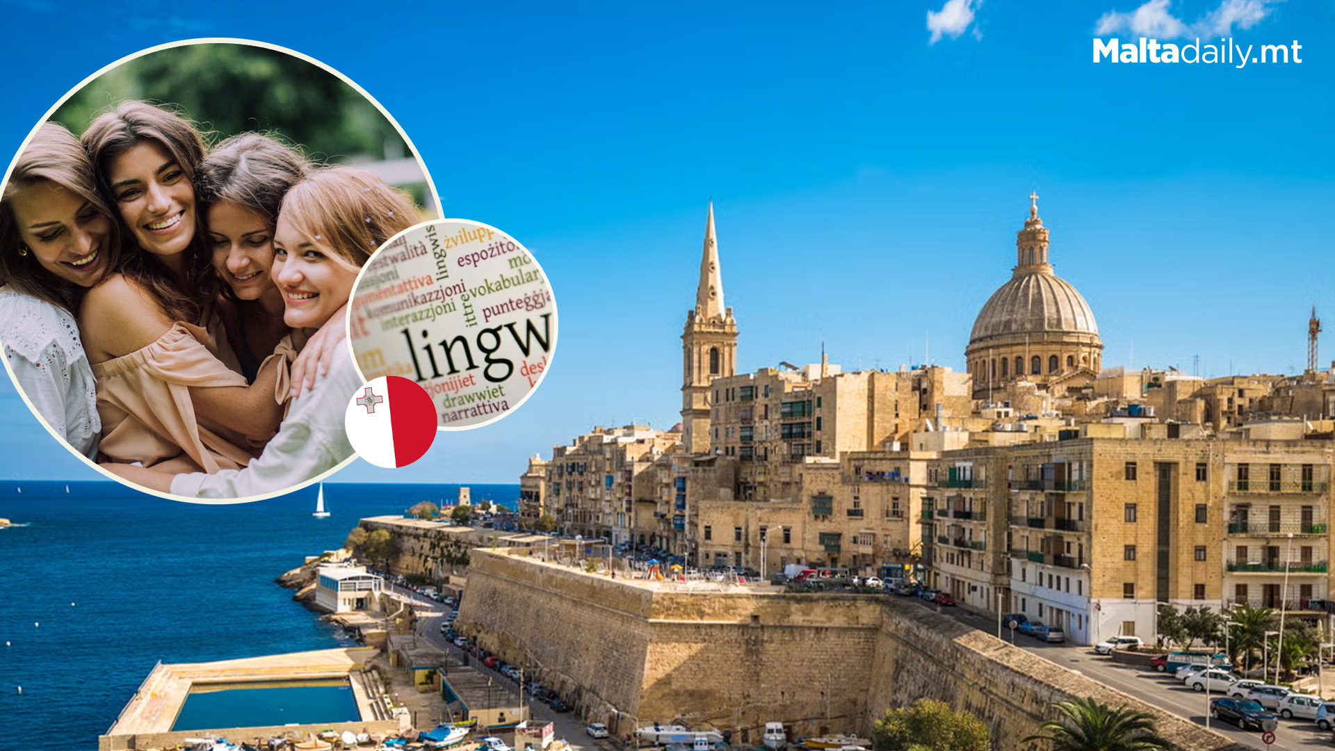 Up To 95% Of Locals Use Maltese With Family, Friends