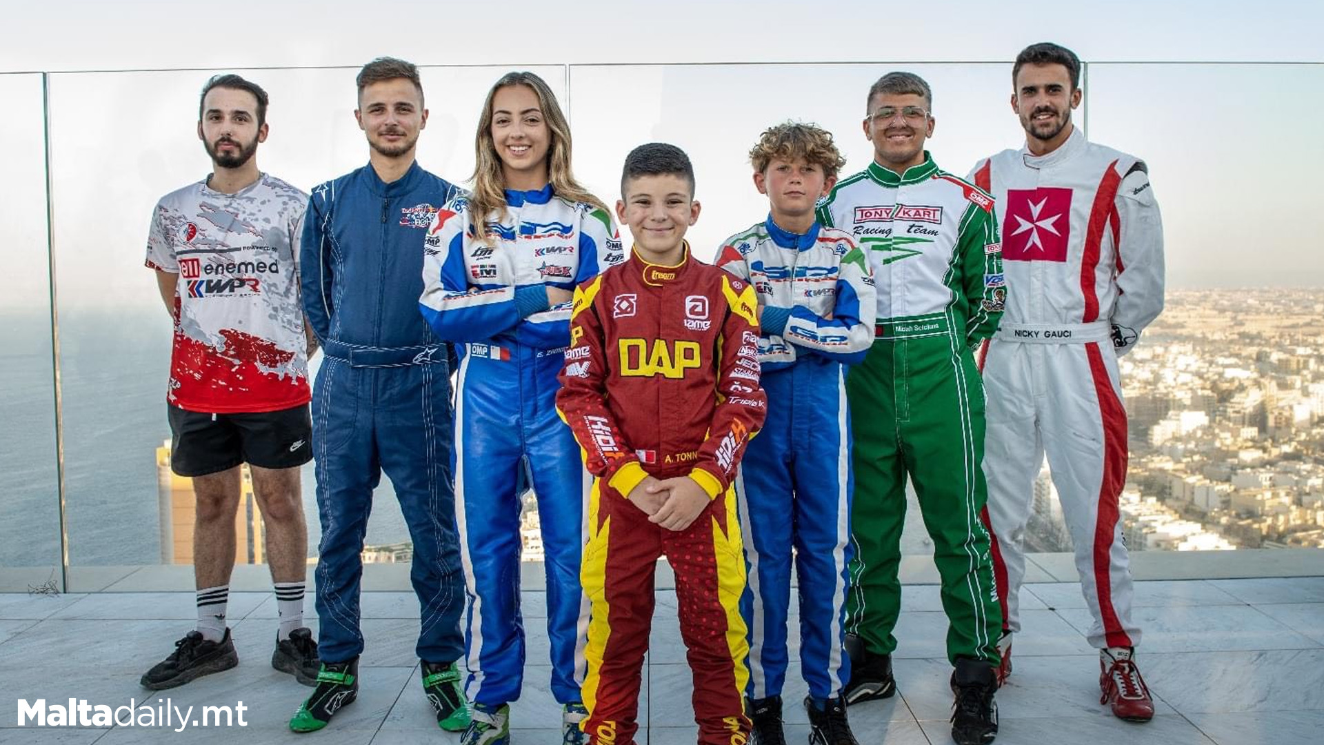 The Team Representing Malta At 3rd FIA Motorsport Games