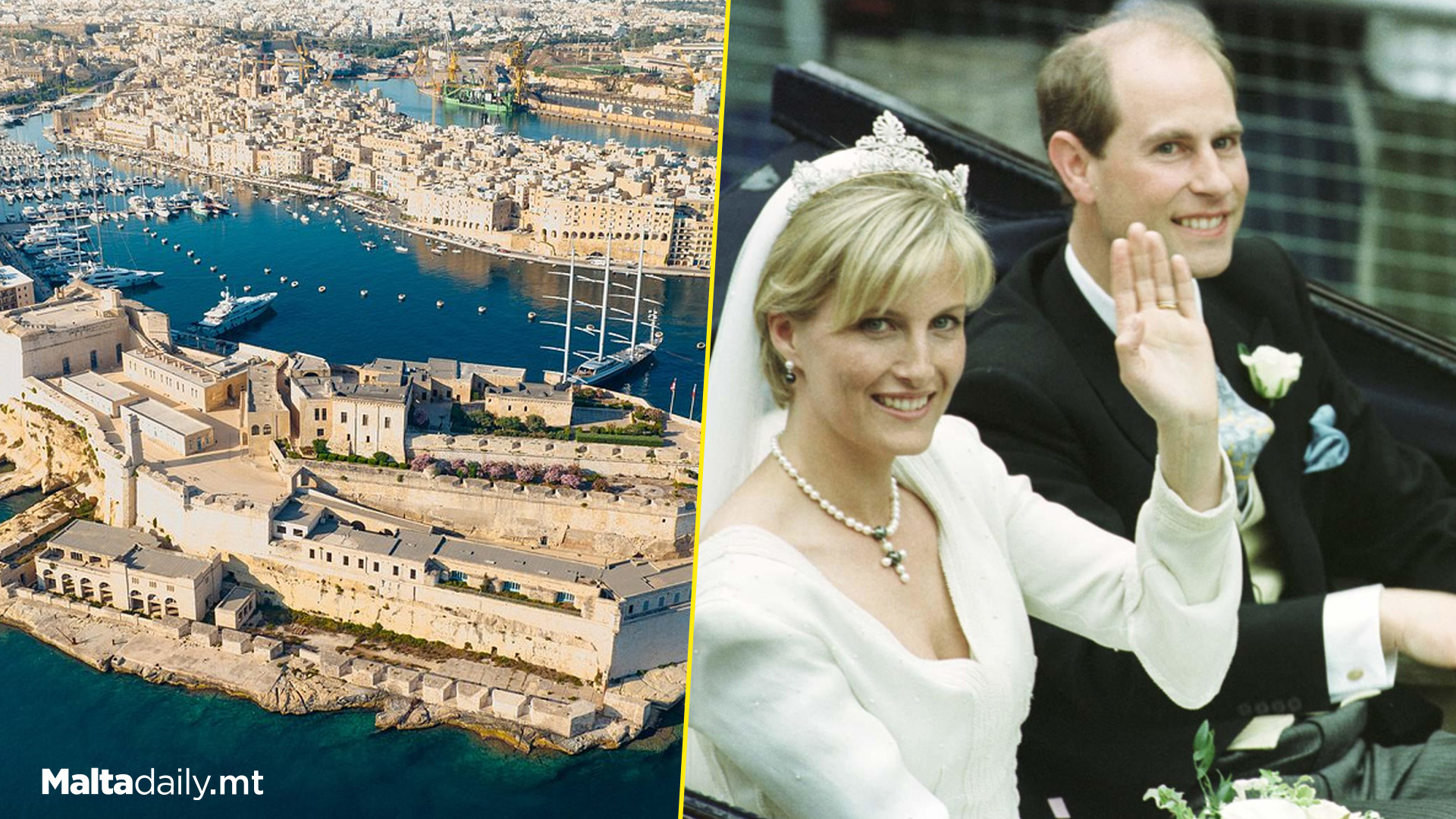 Duke & Duchess Of Edinburgh To Visit Malta On 7th-10th October