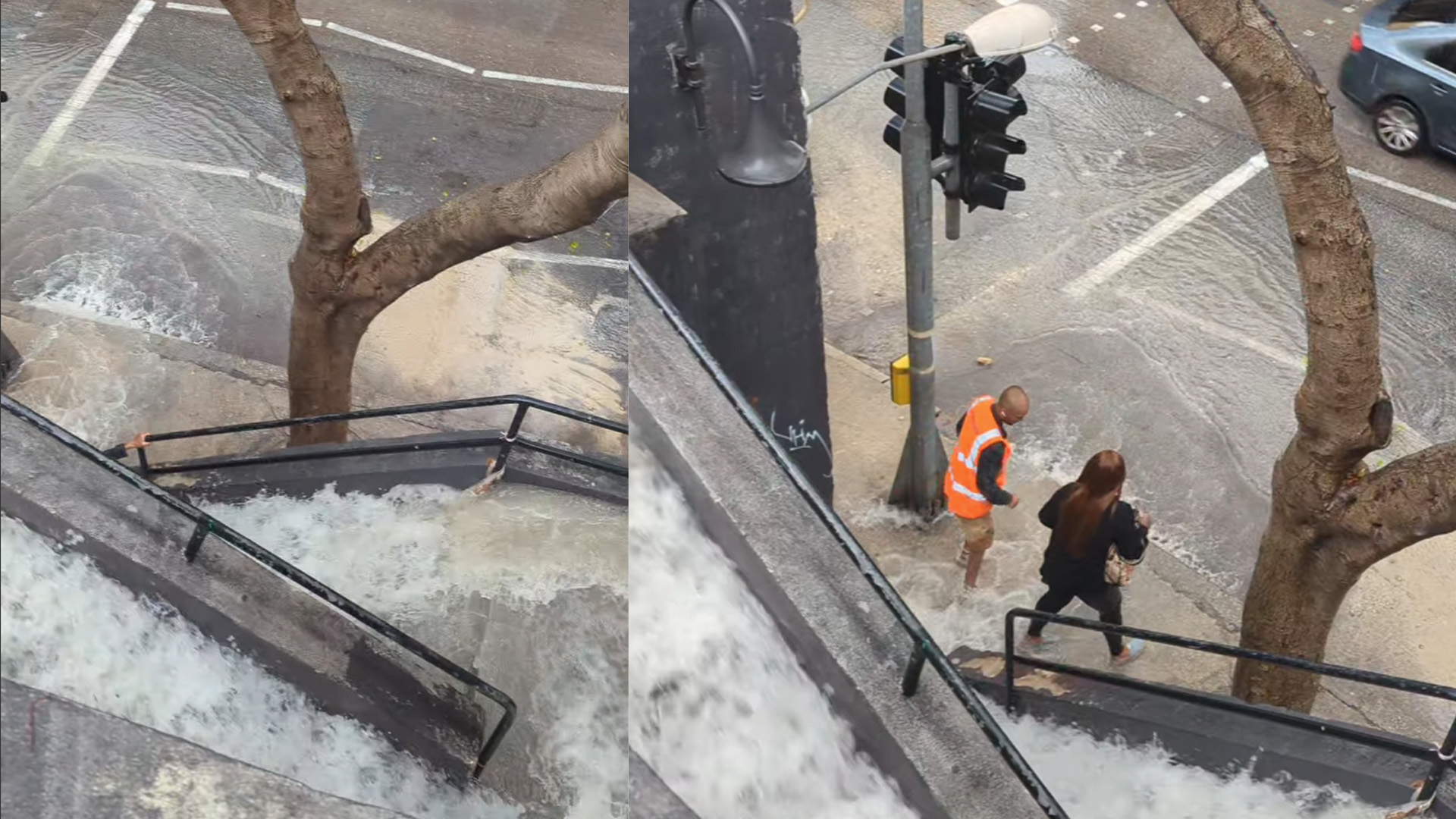 Valley Road Flooded As Malta Hit By Heavy Rainfall