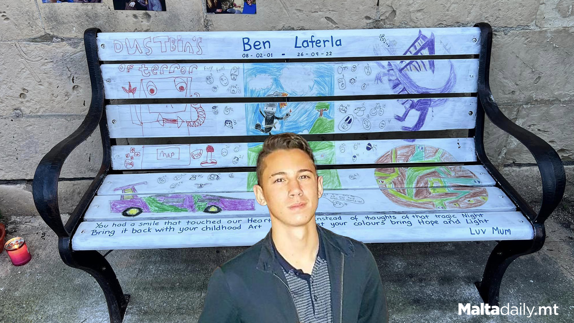 Memory Of Late Ben Laferla Commemorated With Madliena Bench