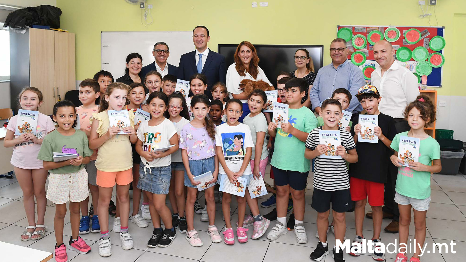 Book Promoting Love for Animals Distributed to Skolasajf Students