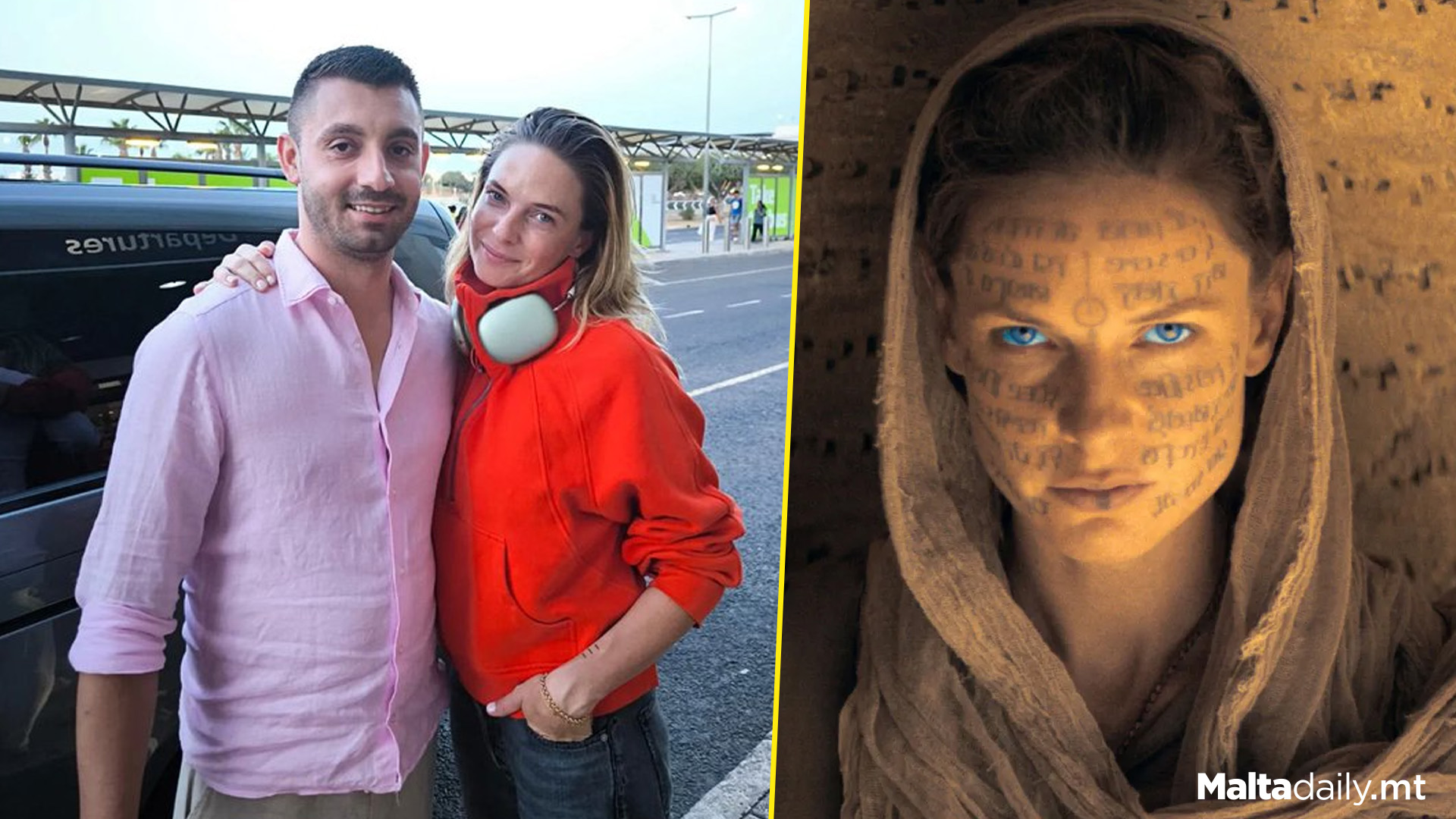 'Dune' Star Rebecca Ferguson Spotted In Malta