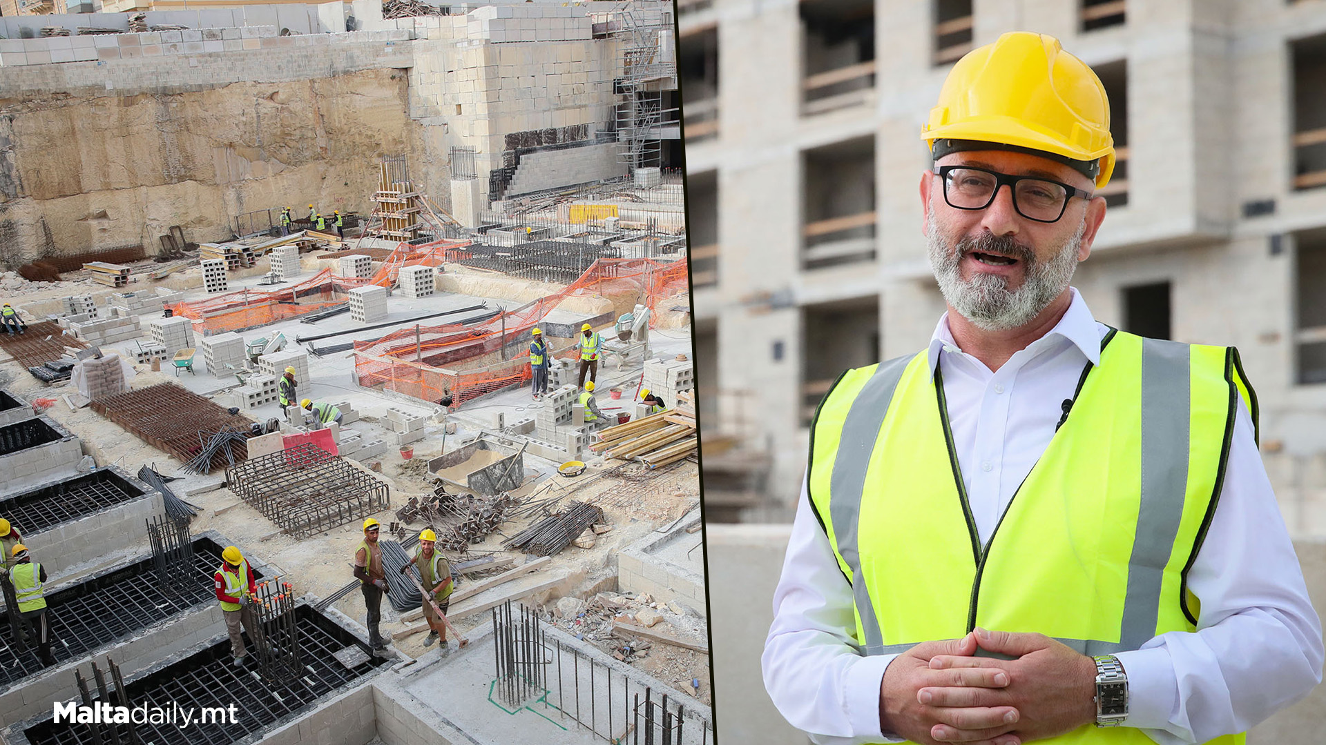 Minister Roderick Galdes Visits Ħal Farruġ Accommodation Project