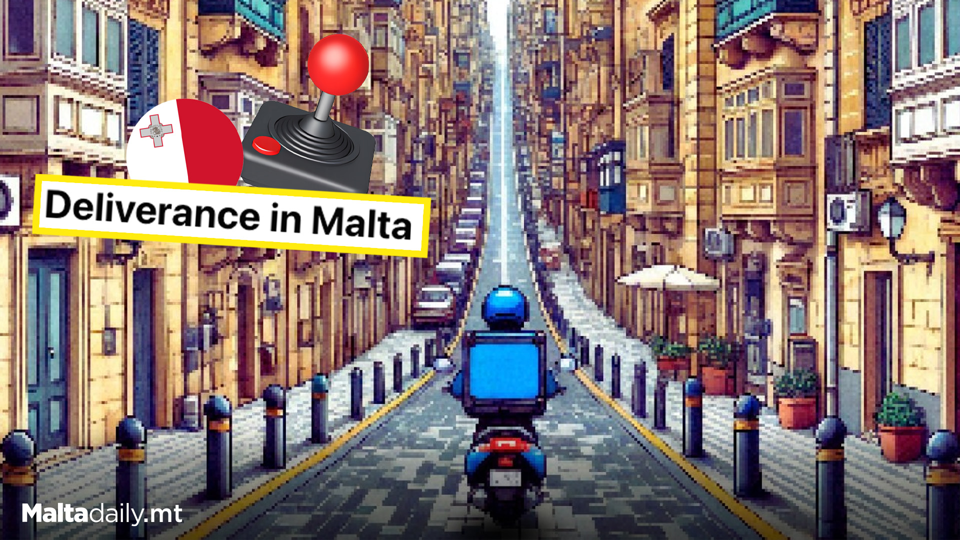 Retro Game About Immigrant Couriers In Malta In Development