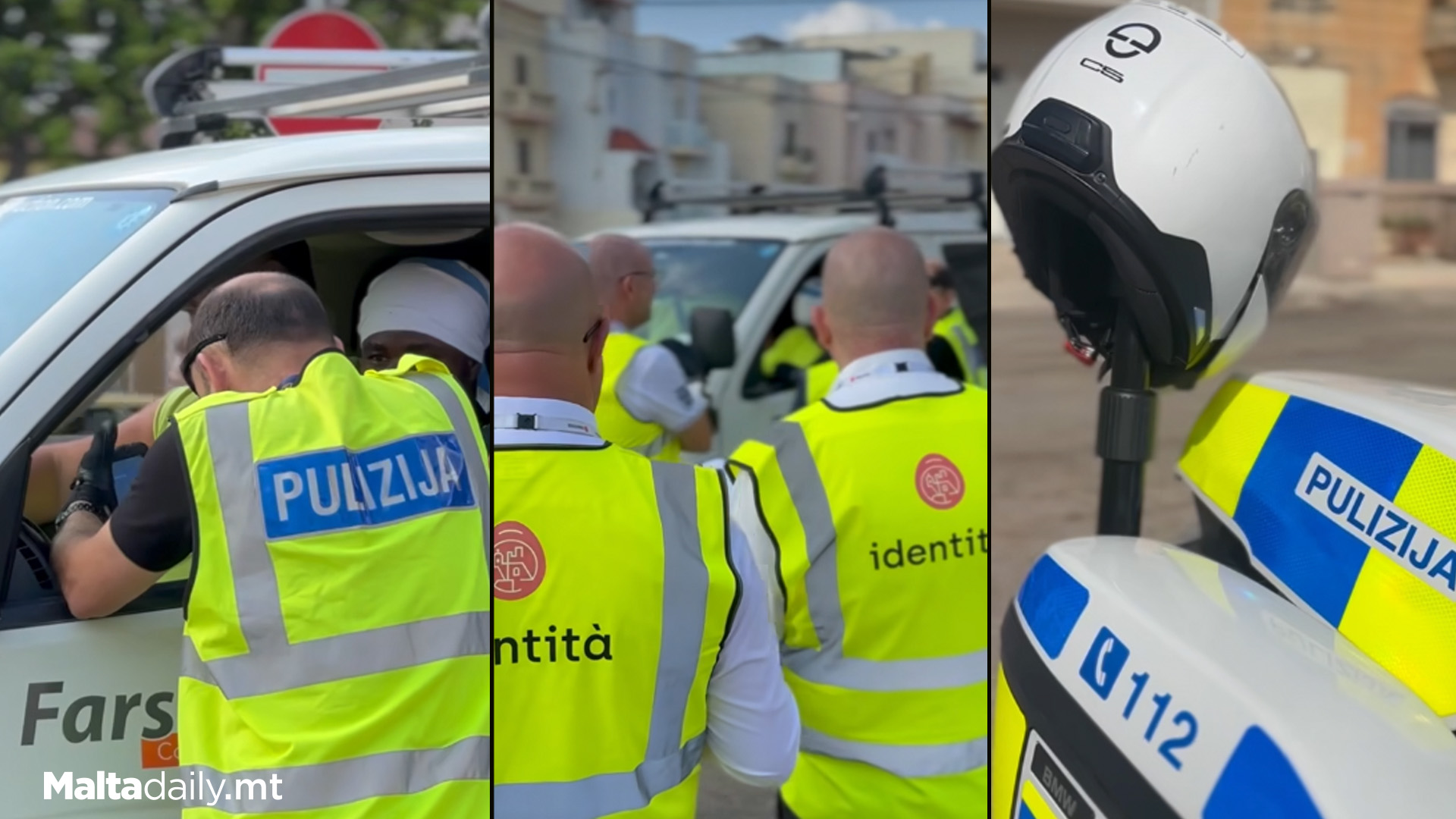 7 Arrested In Road Inspections: 2 Working Illegally In Malta