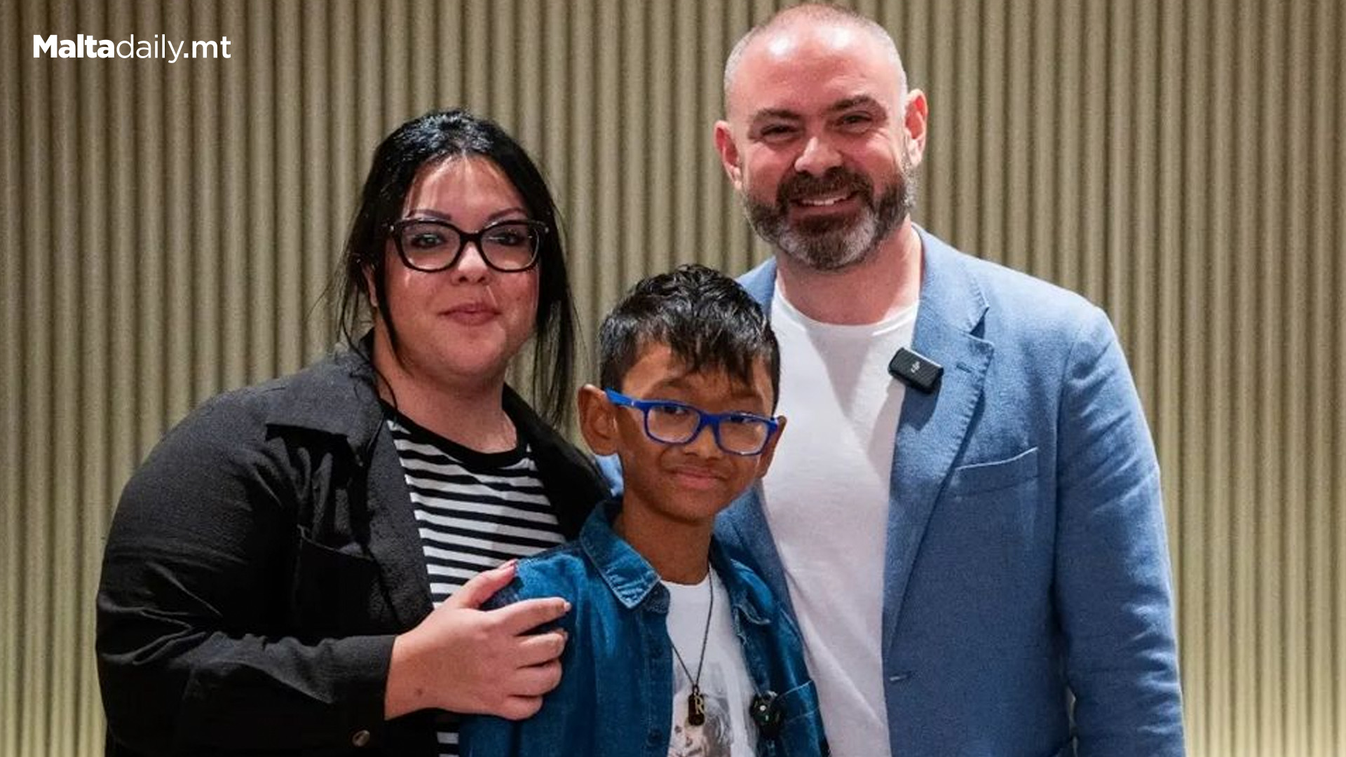 Minister Meets Malta Junior Eurovision Song Winner