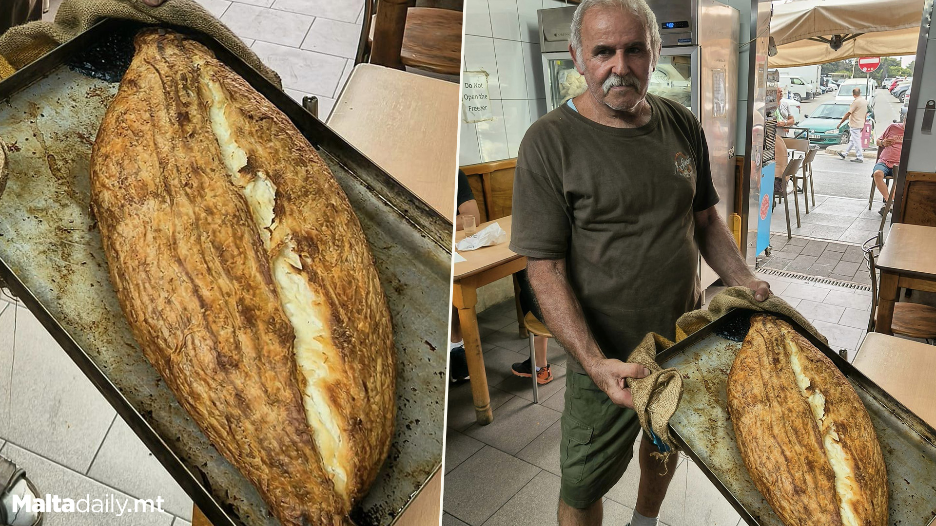 Serkin Going Viral For Malta's Biggest Pastizz?