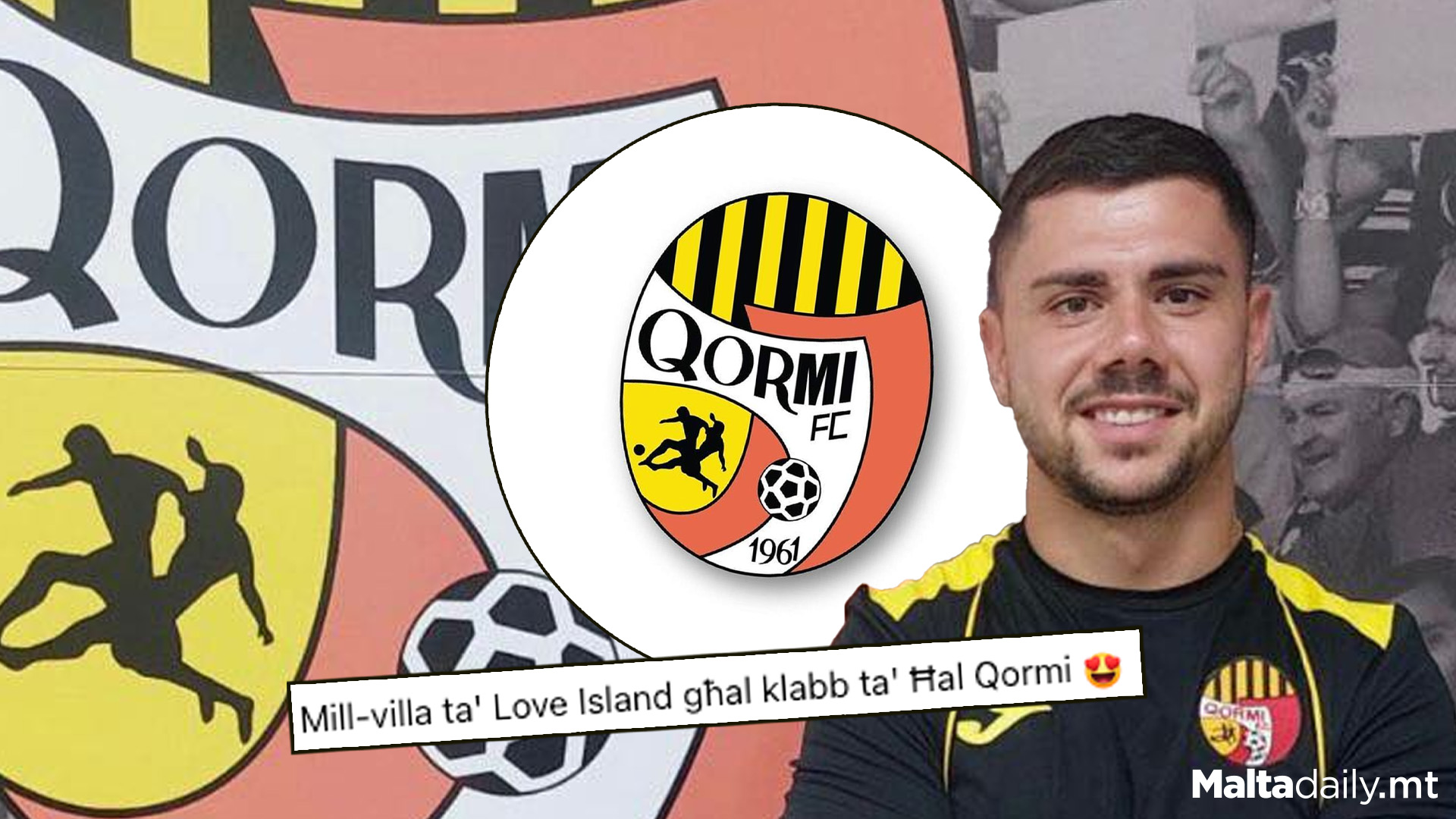 From Love Island To Qormi FC: Matthias Ablett Signs On