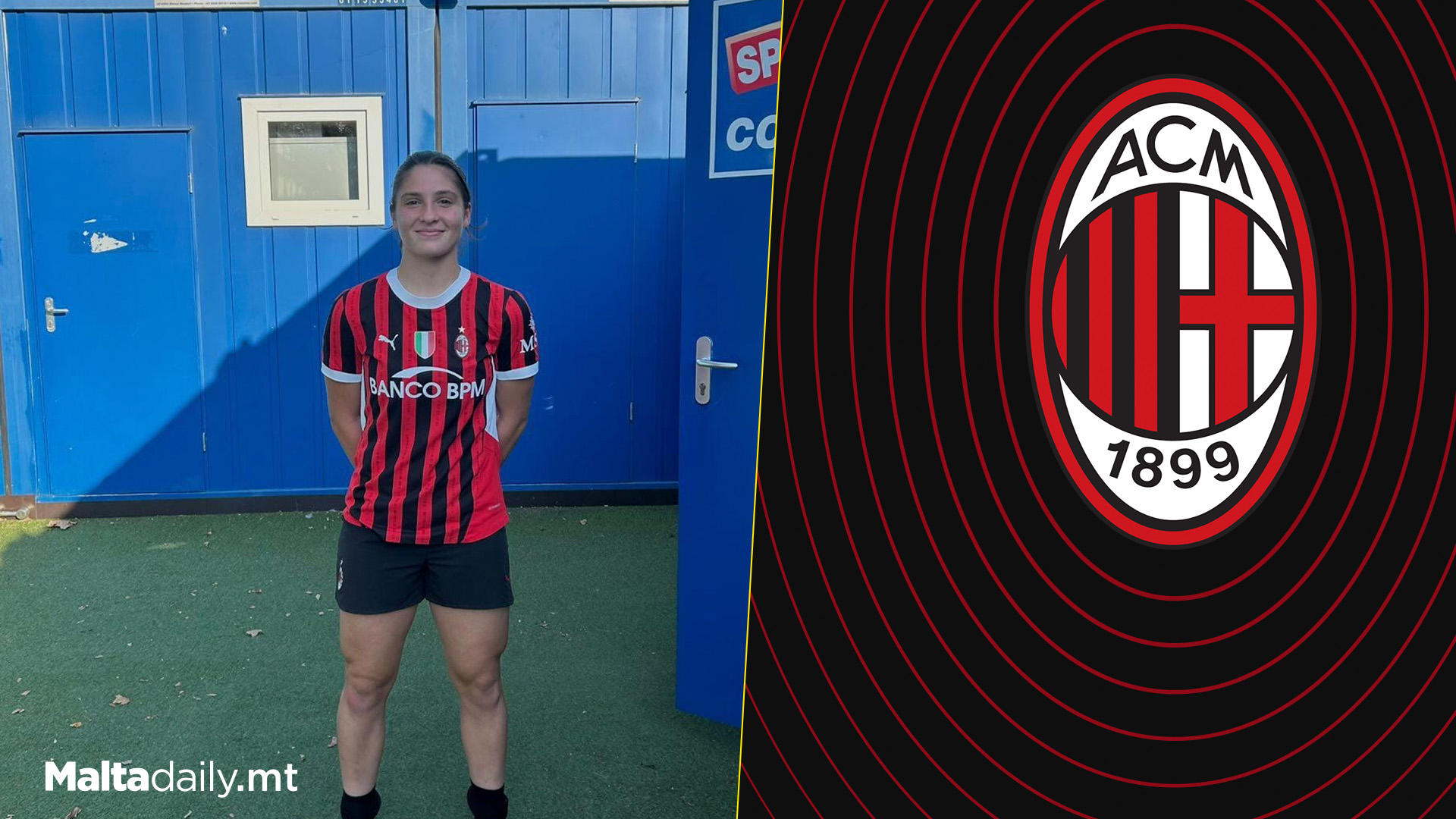 Maltese Sara Saliba Scores 1st Goal For AC Milan