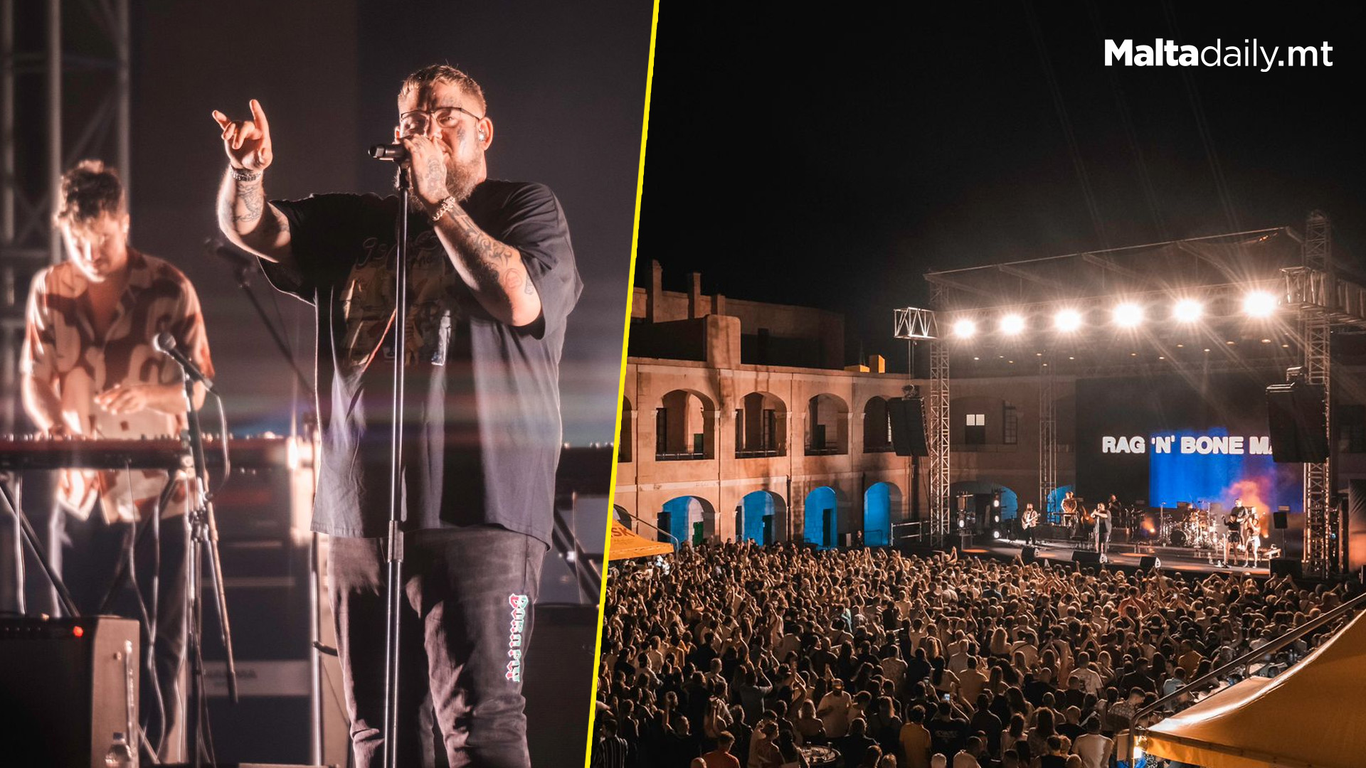 Rag 'N' Bone Takes Over Malta's Fort St. Elmo