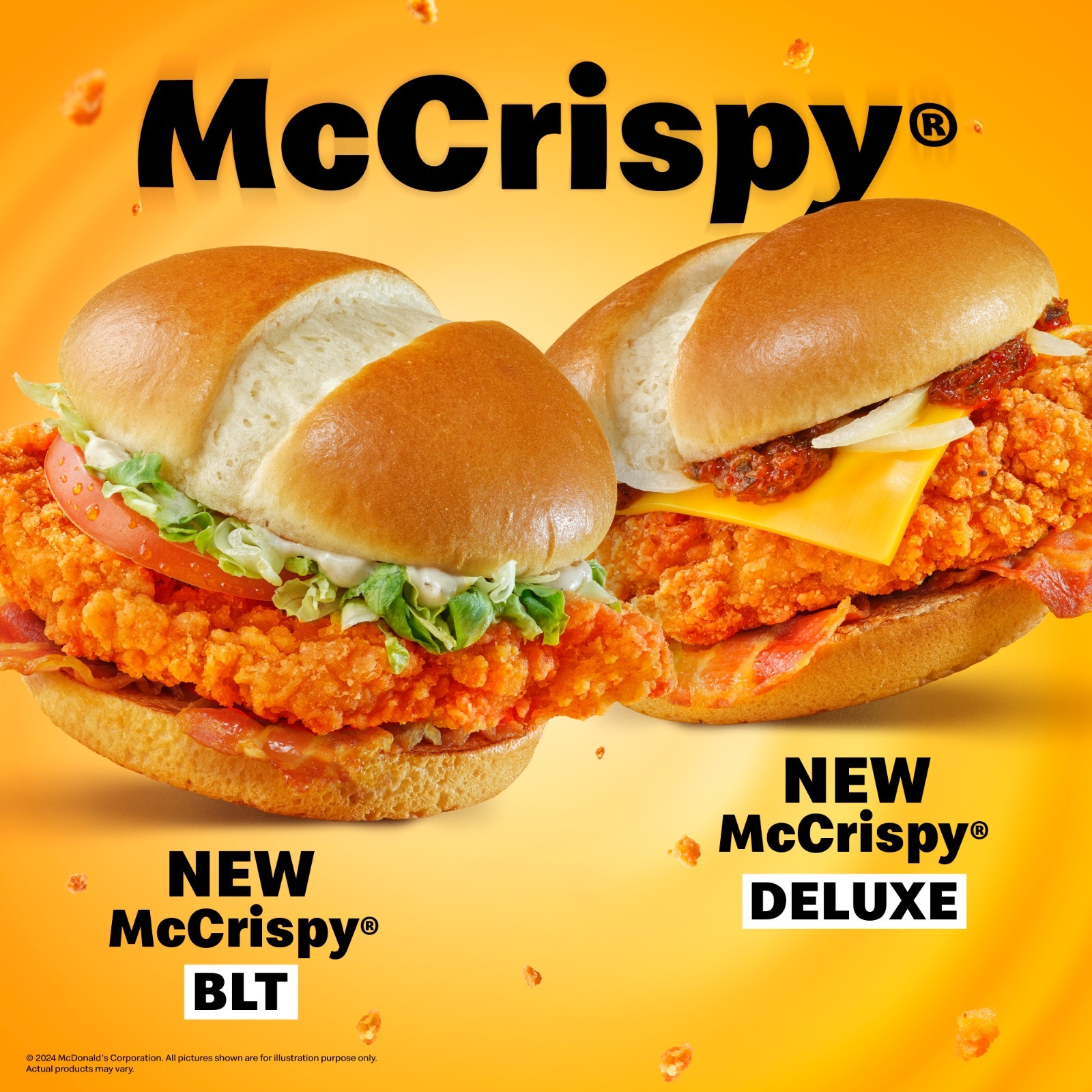 McDonald’s Drops 2 New McCrispy Burgers: Crunchier Than Ever!