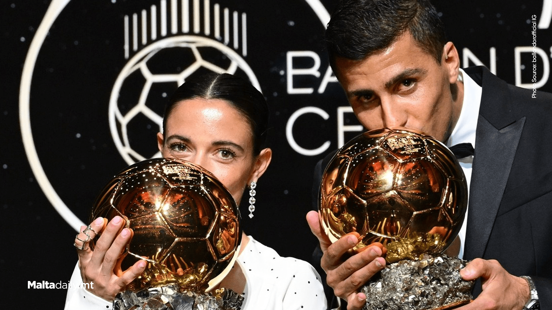 Rodri and Bonmati Crowned Ballon d'Or Champions in Historic Wins