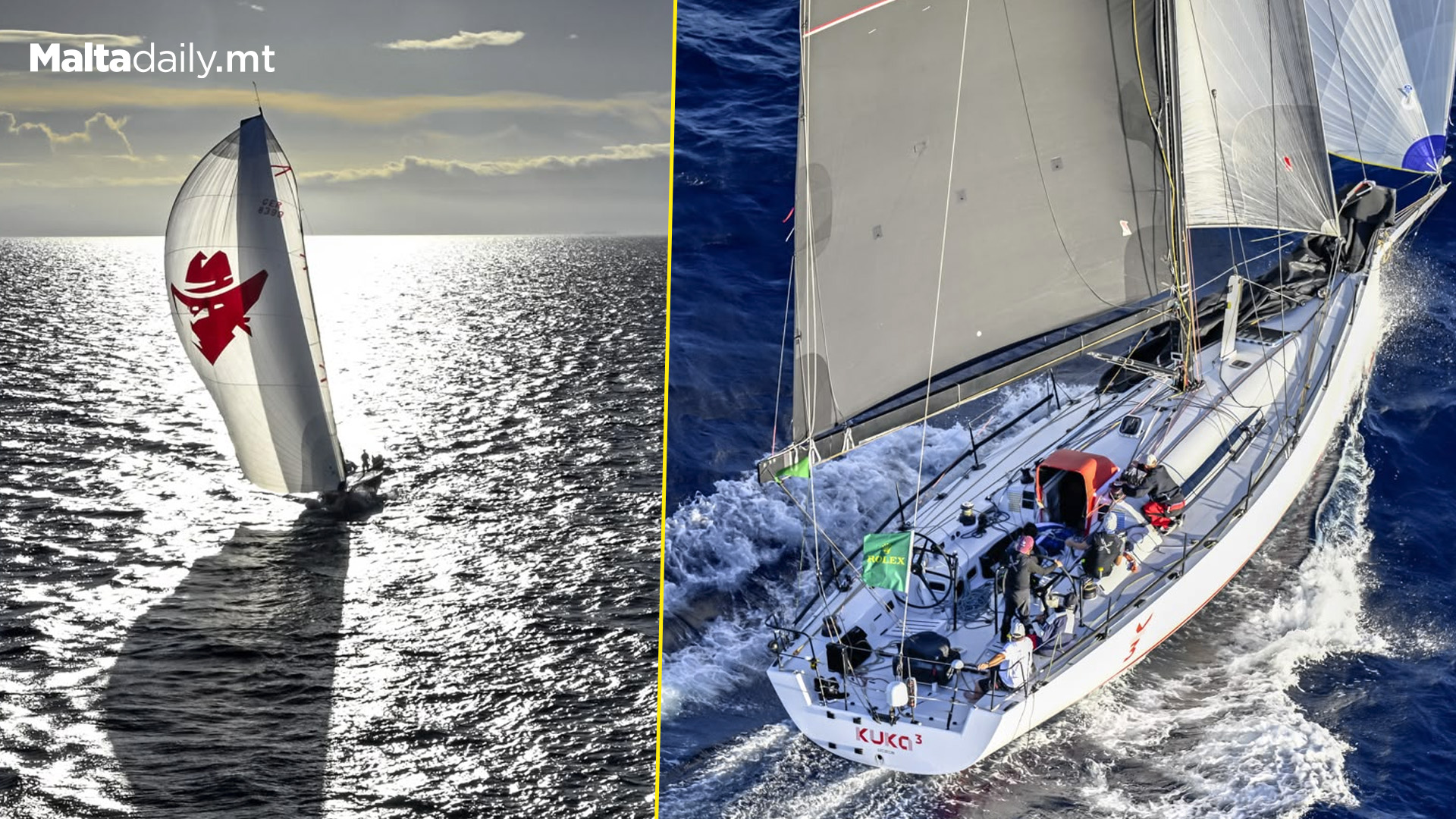 Rolex Middle Sea Race Continues After Stormy Weather