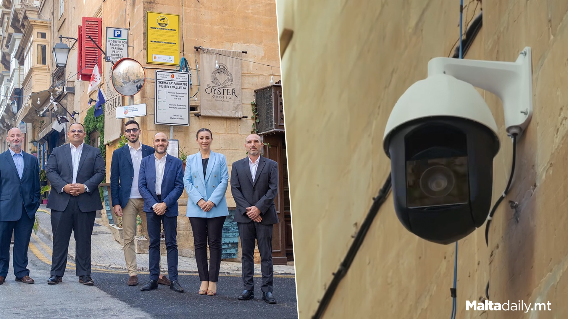 1st AI Powered Security Cameras Installed In Valletta