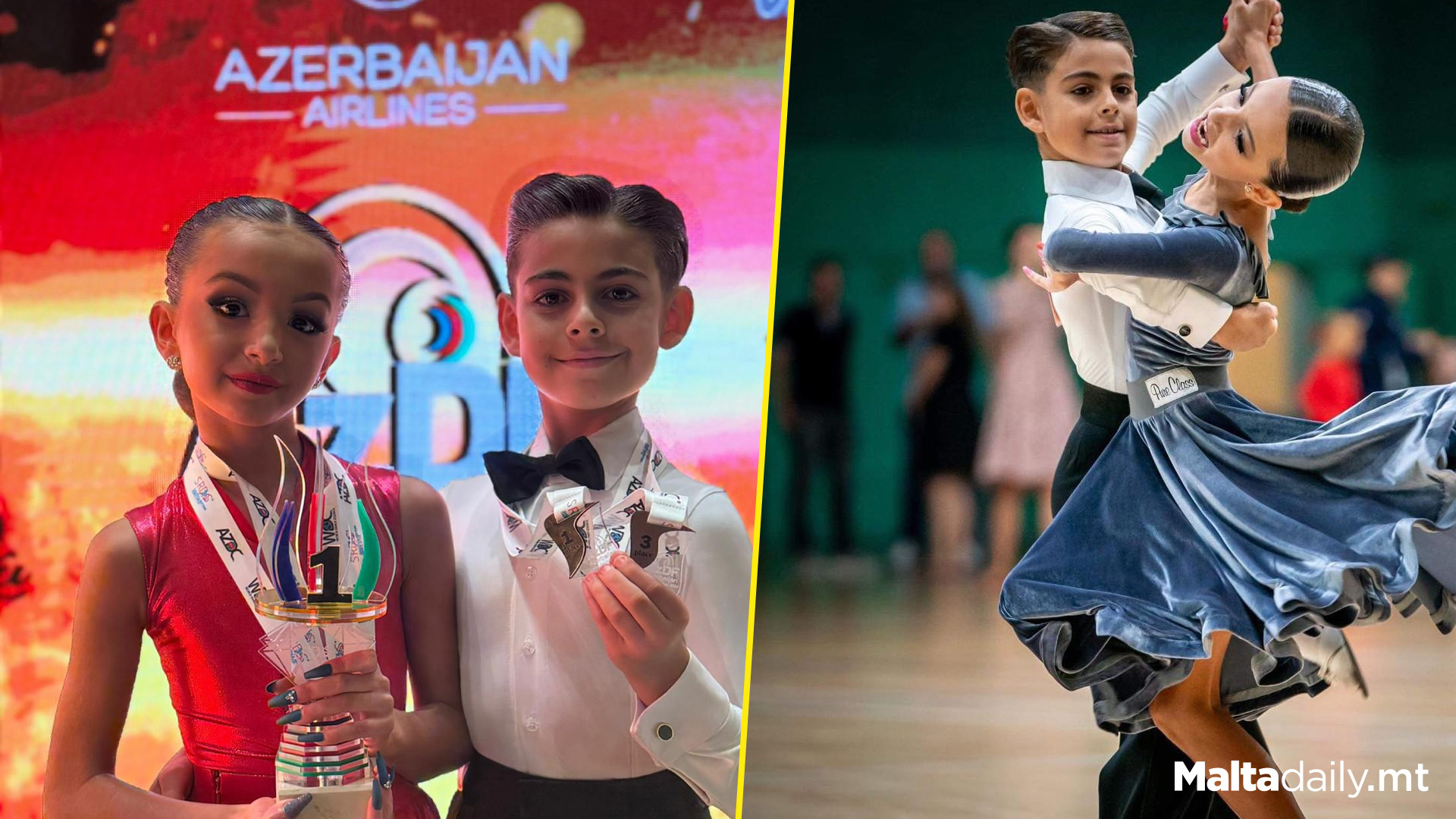 Young Local Dancers 1st & 3rd In Azerbaijan Festival