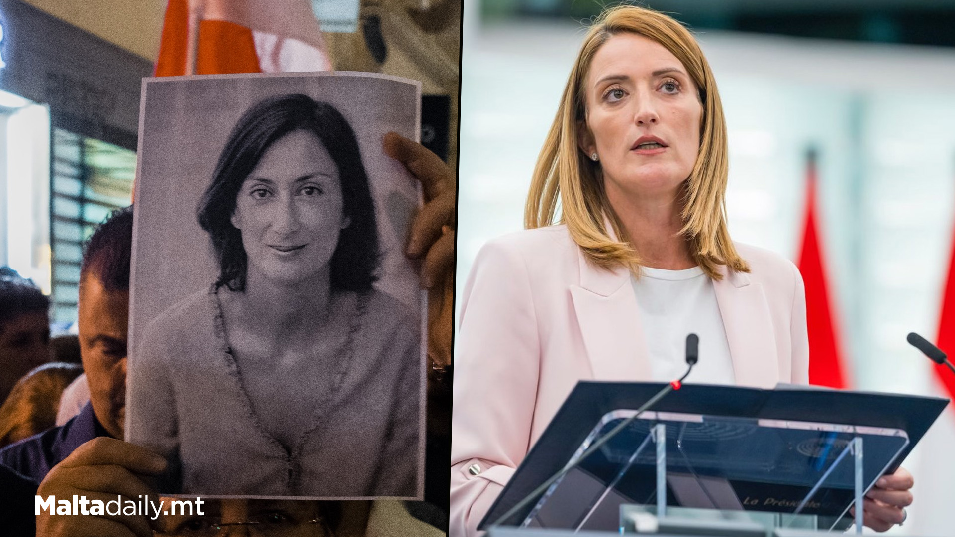 Tribute To Daphne Caruana Galizia In EU Parliament