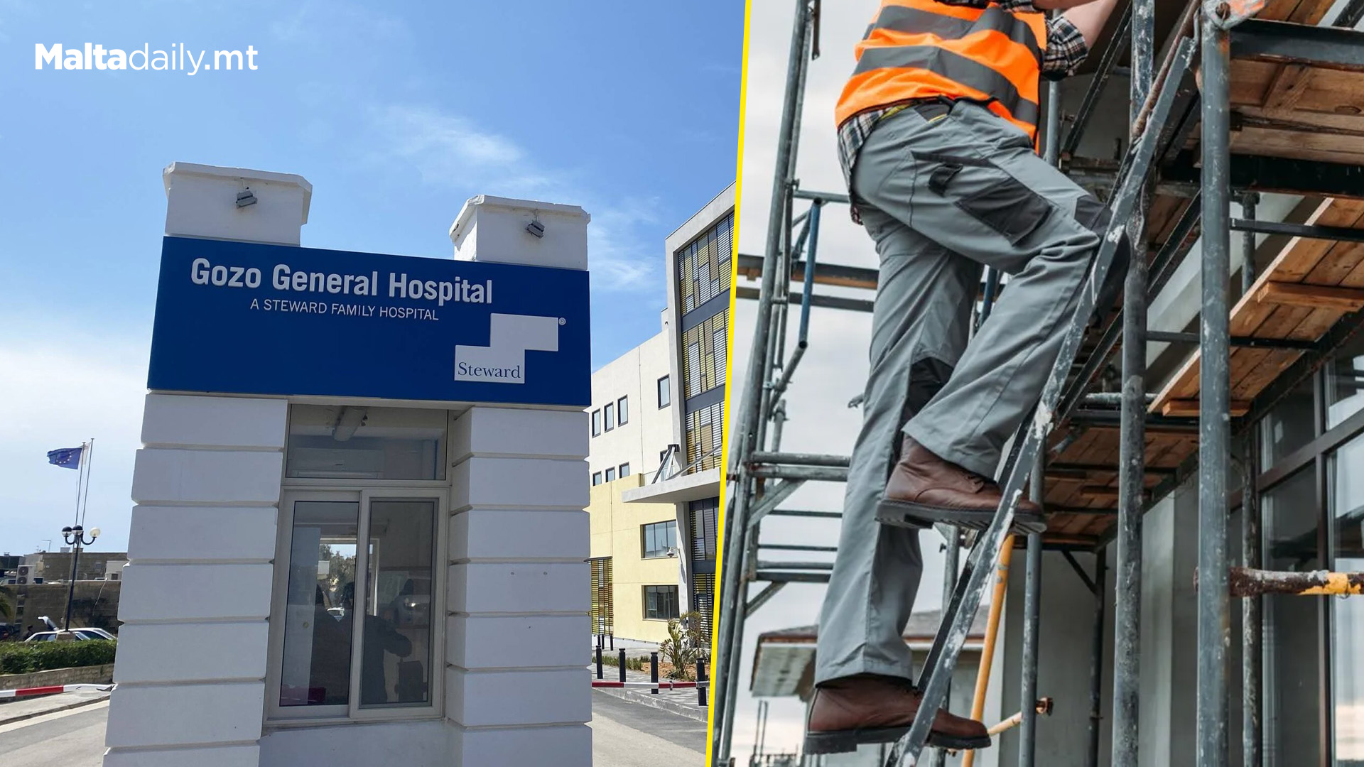 26 Year Old Grievously Injured After Falling Off Scaffolding