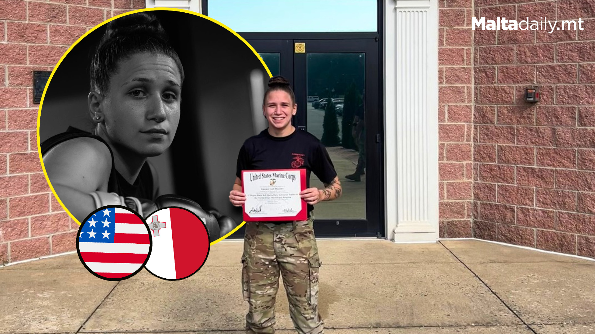 1st Maltese Completes US Marine Corps Martial Arts Instructor Program