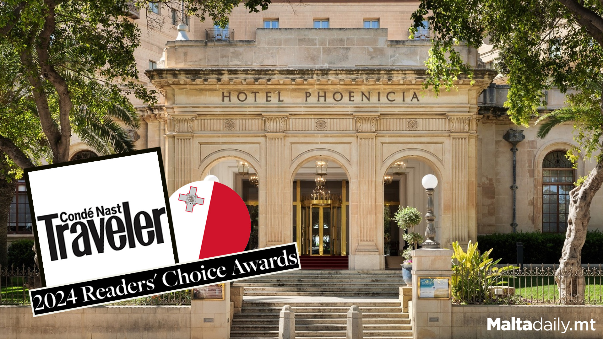 Phoenicia Malta Named In Top 10 Hotels In Central & Southern Europe