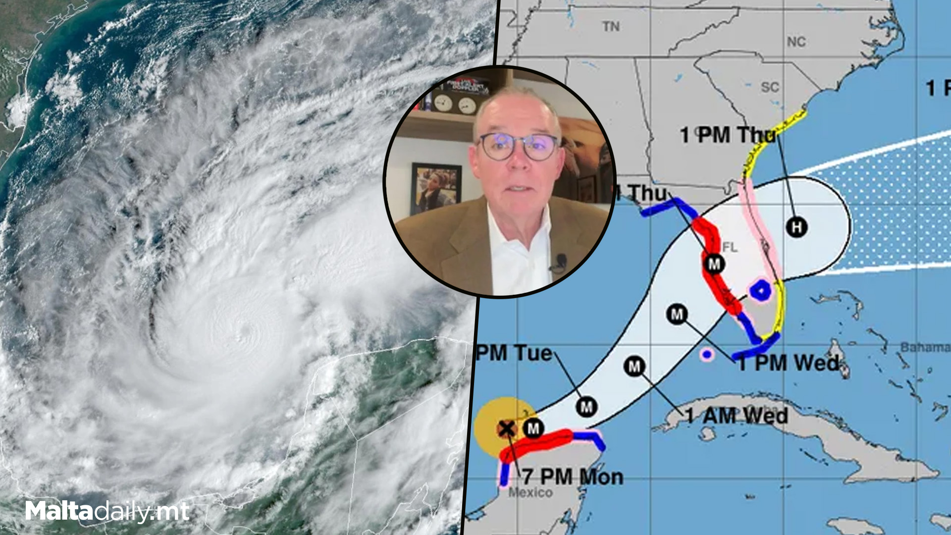 US Meteorologist Emotional Explaining Hurricane Milton’s Intensity