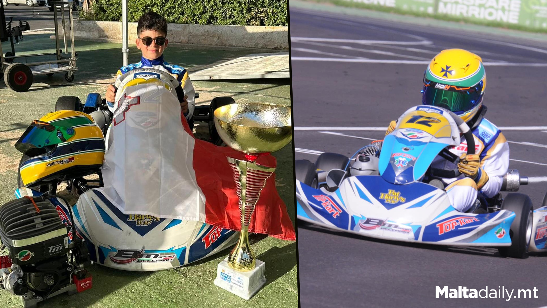 Maltese Go Kart Driver Races To Victory In Sicily