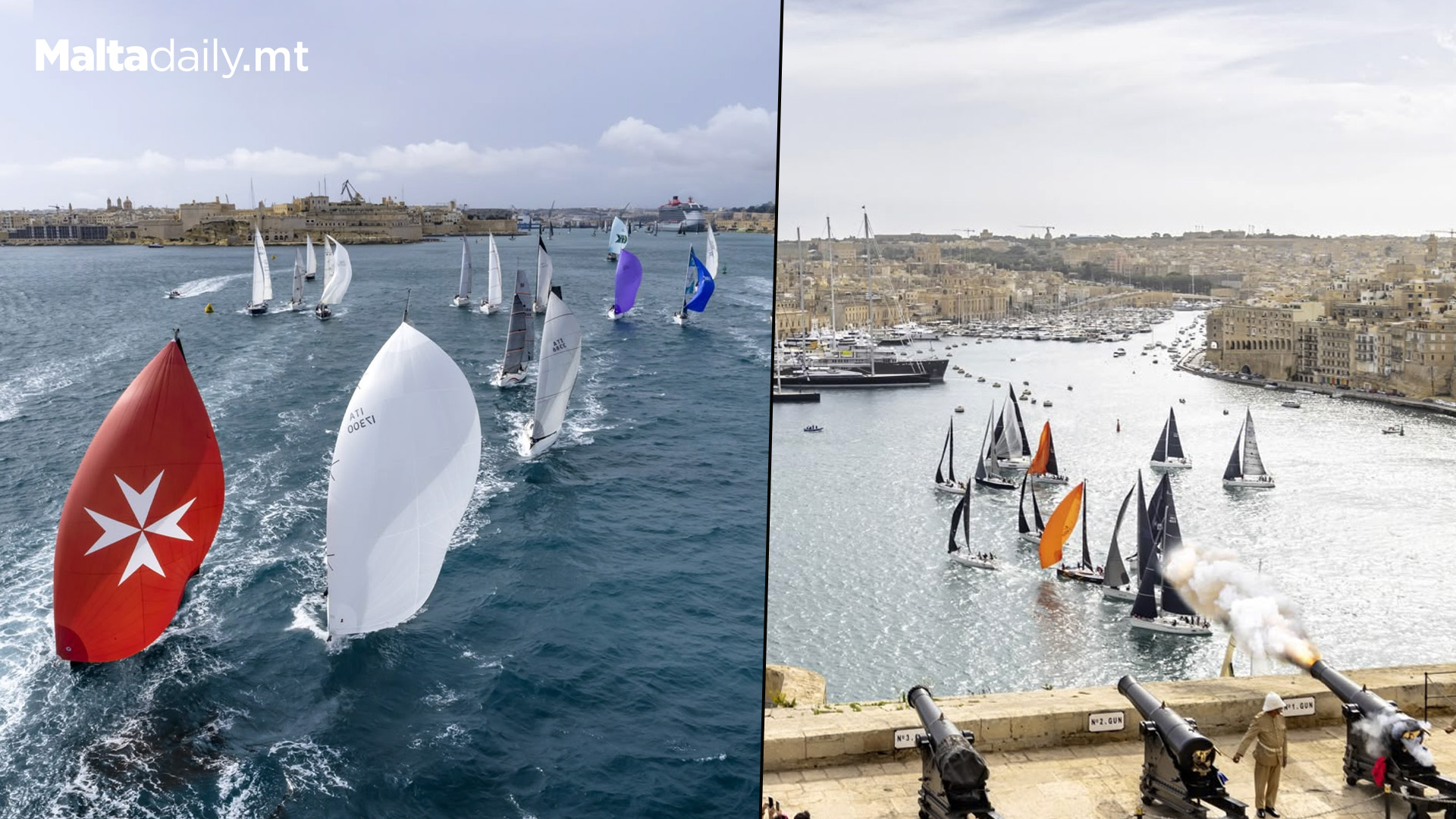 Lively Start To 45th Rolex Middle Sea Race