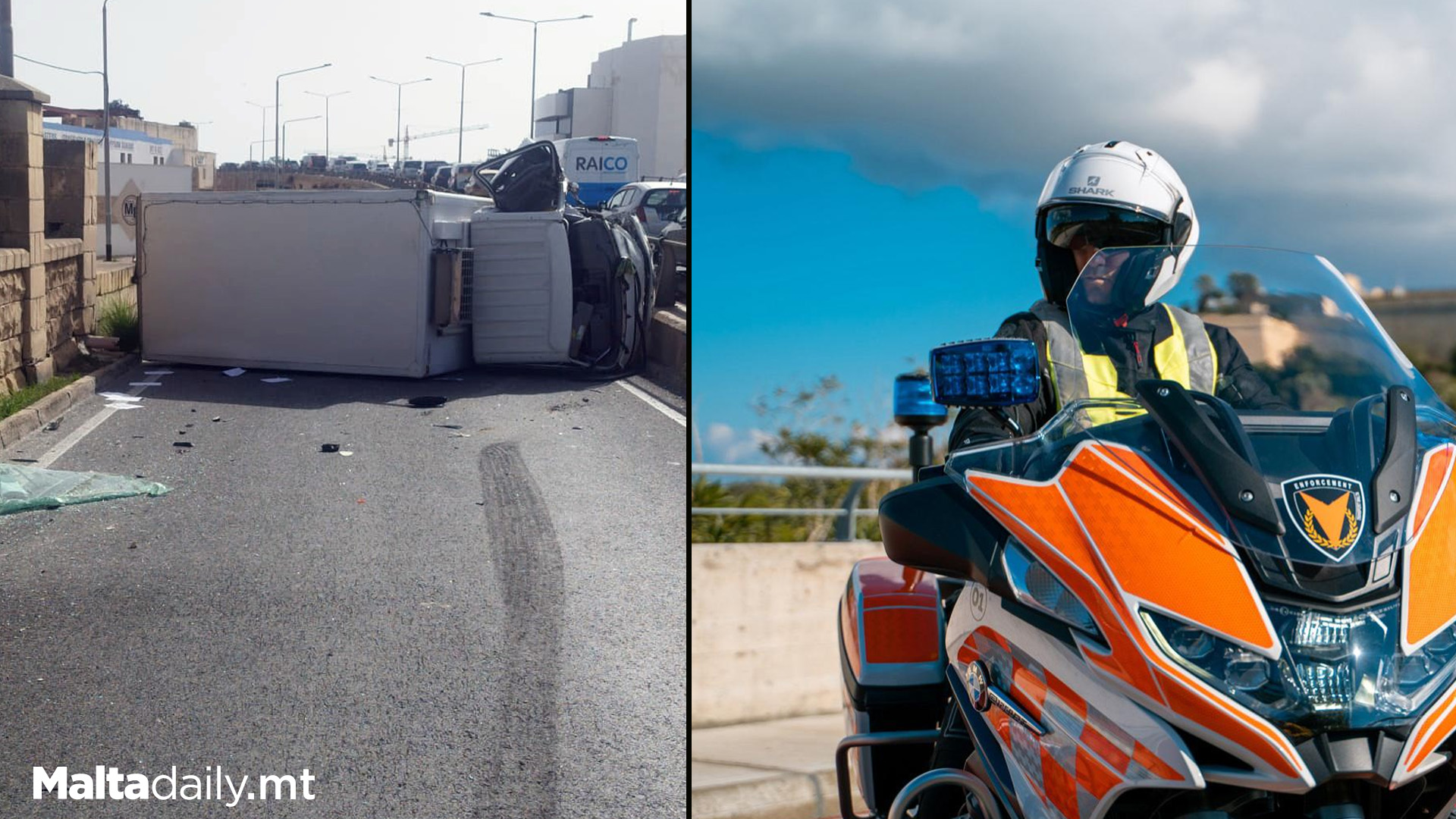 Transport Malta Responded To 71 Road Incidents Last Week