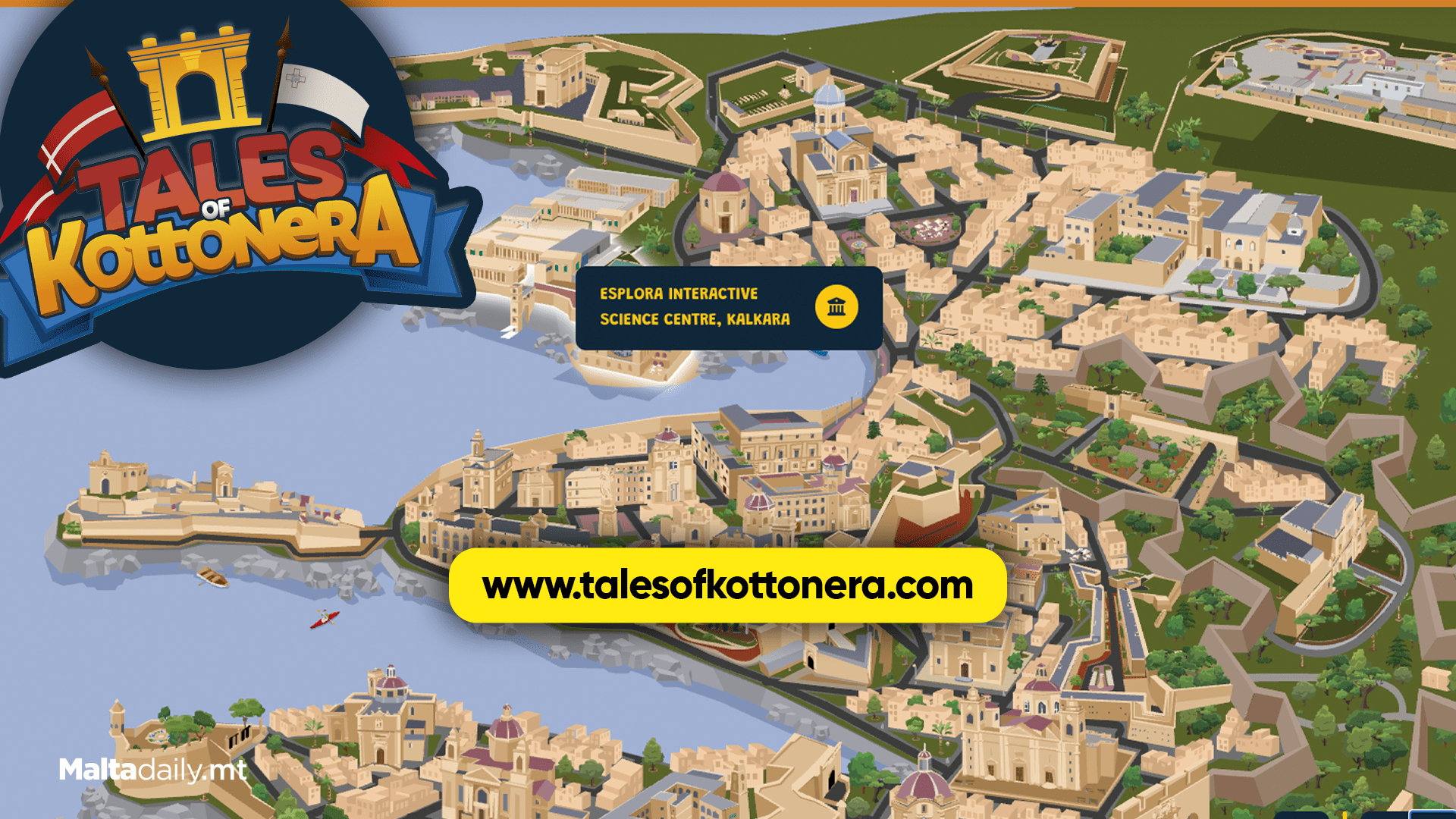 New Website Launched To Help Locals and Tourists Discover The Beauty of Cottonera