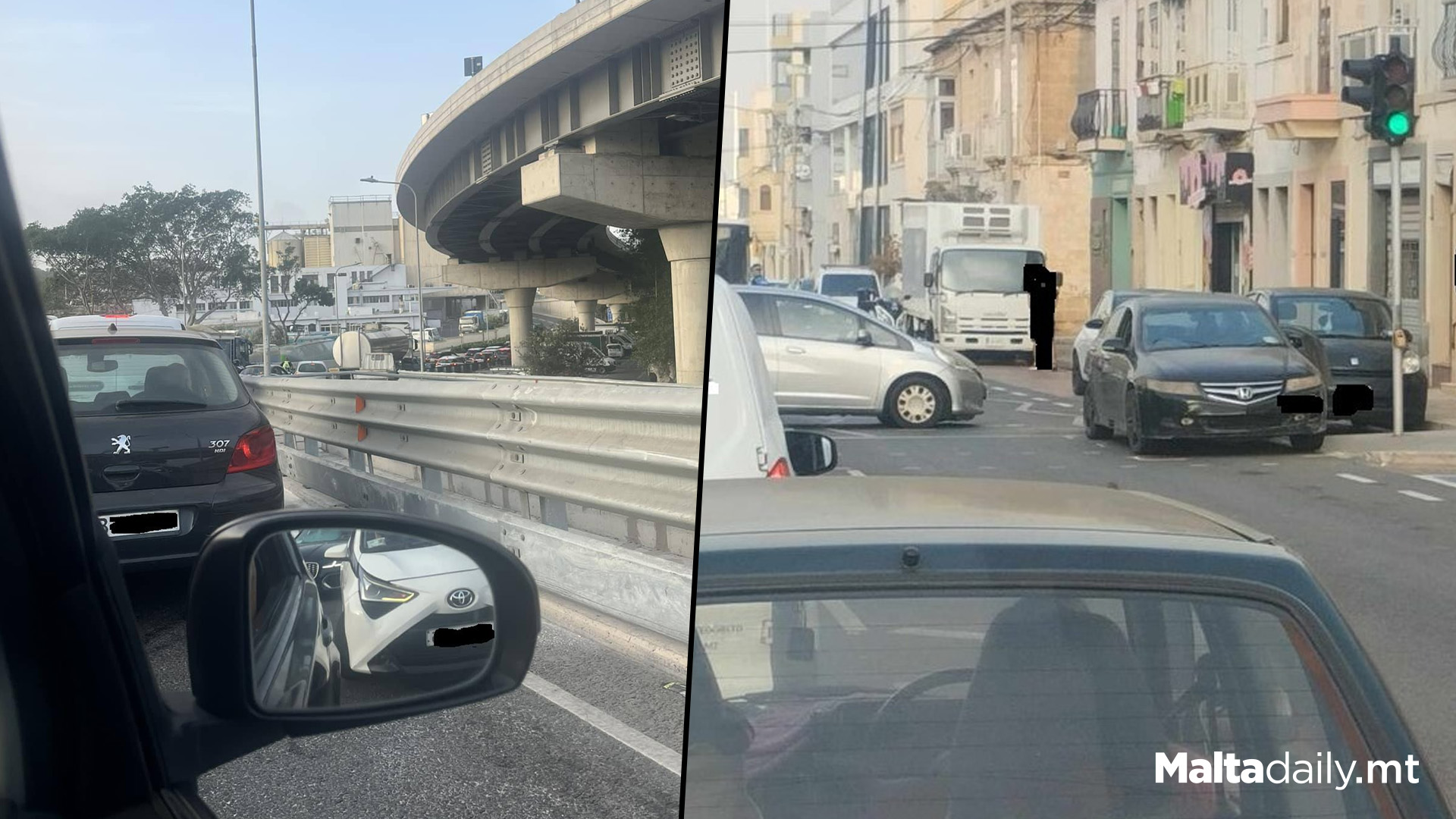 Stand Still Traffic On Maltese Roads: Accidents Reported