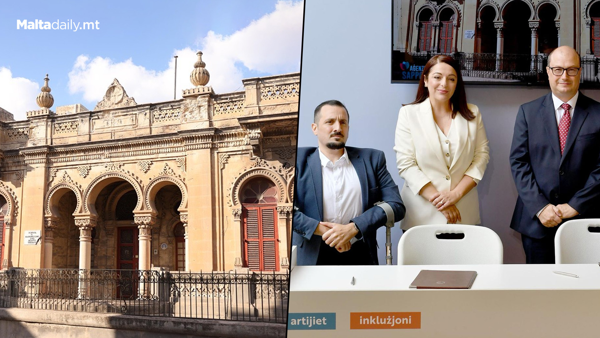 Aġenzija Sapport Secures Sliema Property For Disability Services