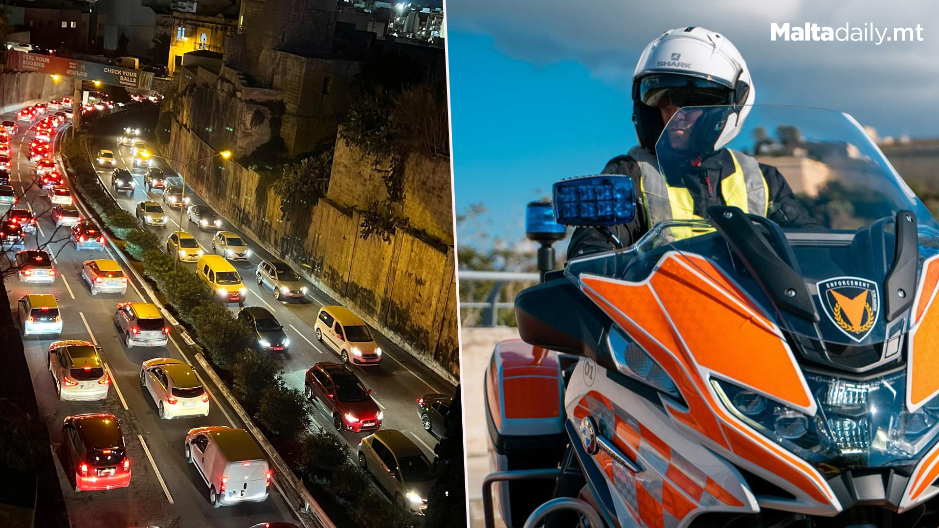 Transport Malta Dealt With 71 Road Incidents Last Week